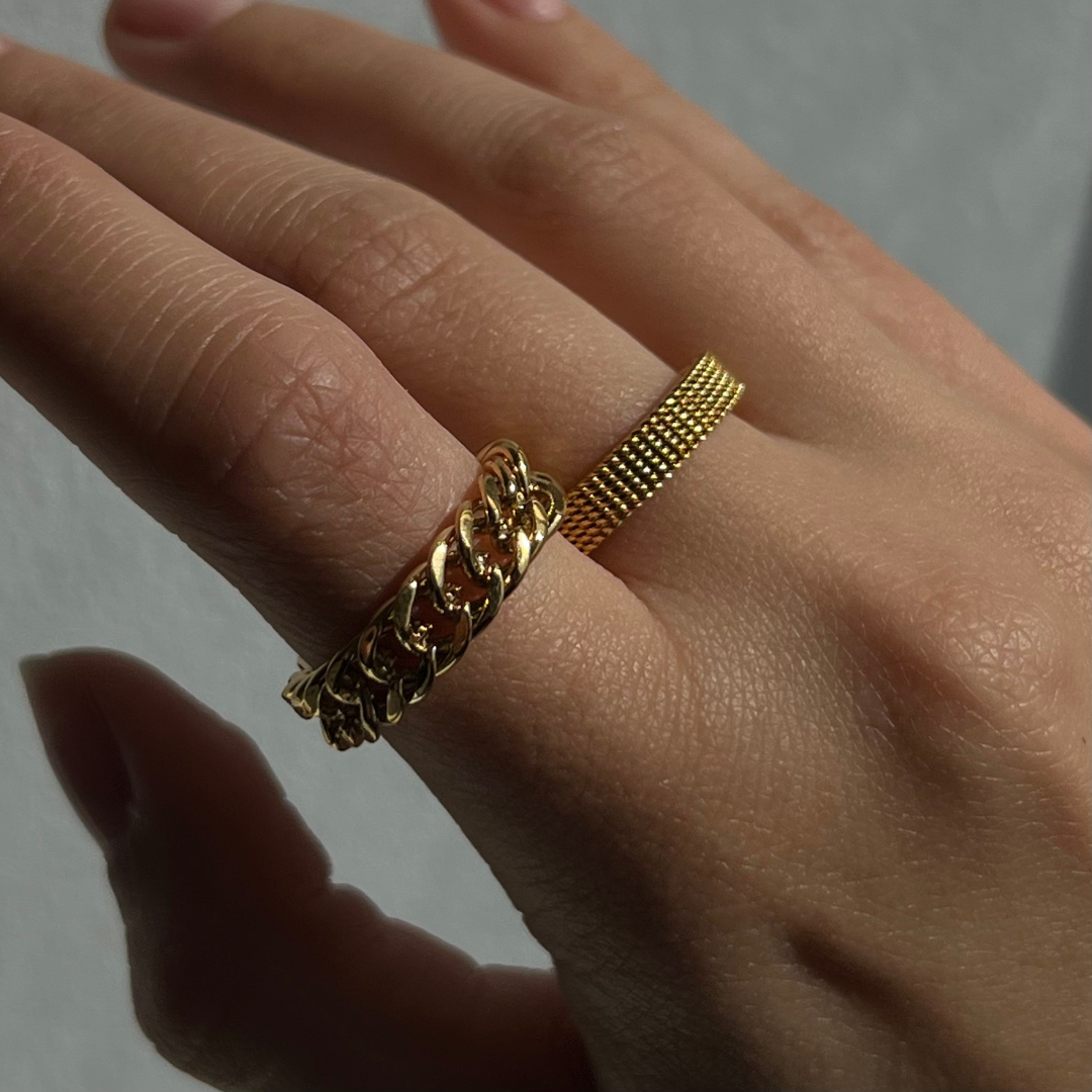 Chained Up – Luxe Link Ring