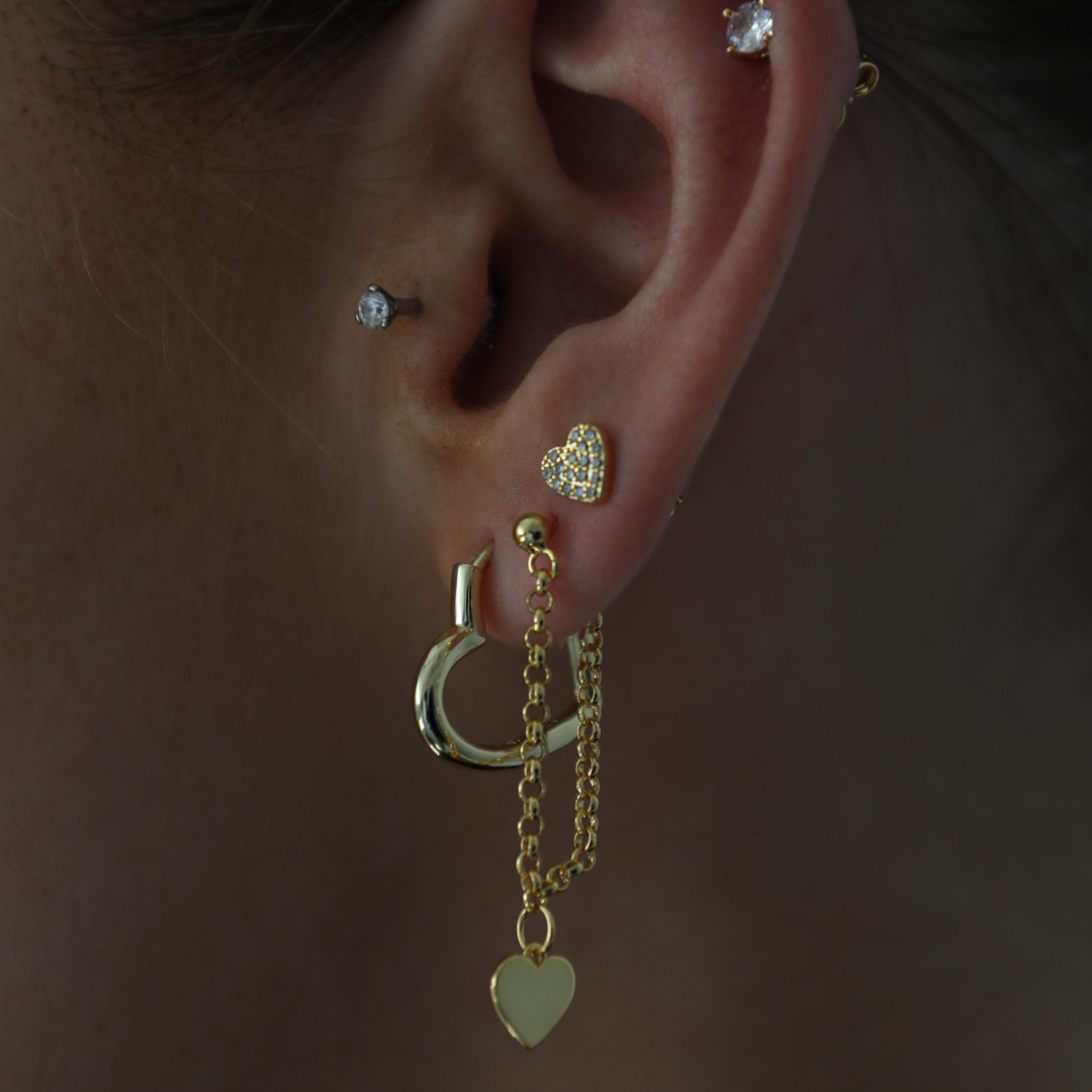 Chic Allure – Frosted Elegance Earrings