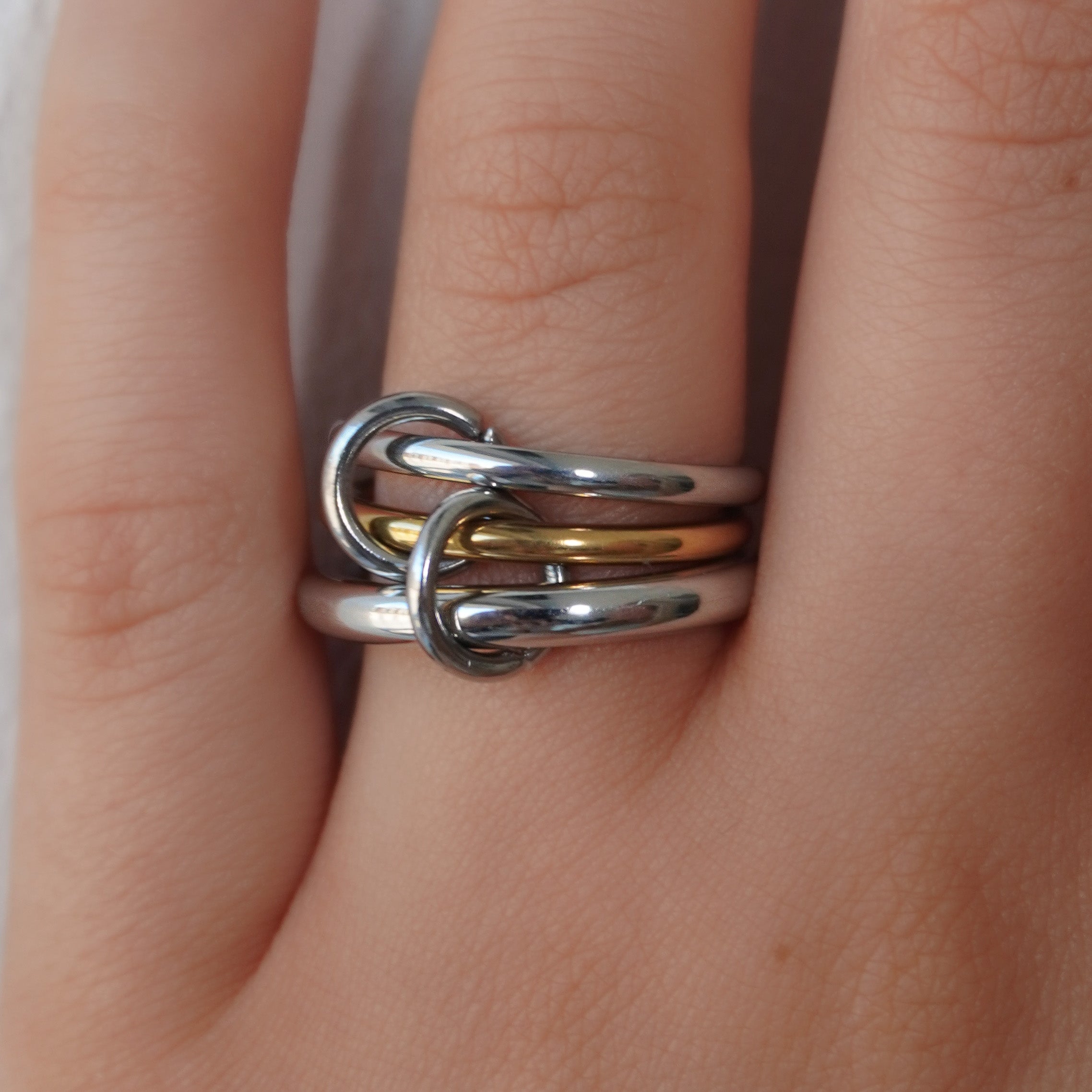 Cuffed Stacked Ring