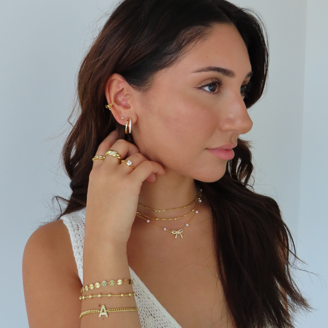 Elegance Unbound – Bow Ear Cuff