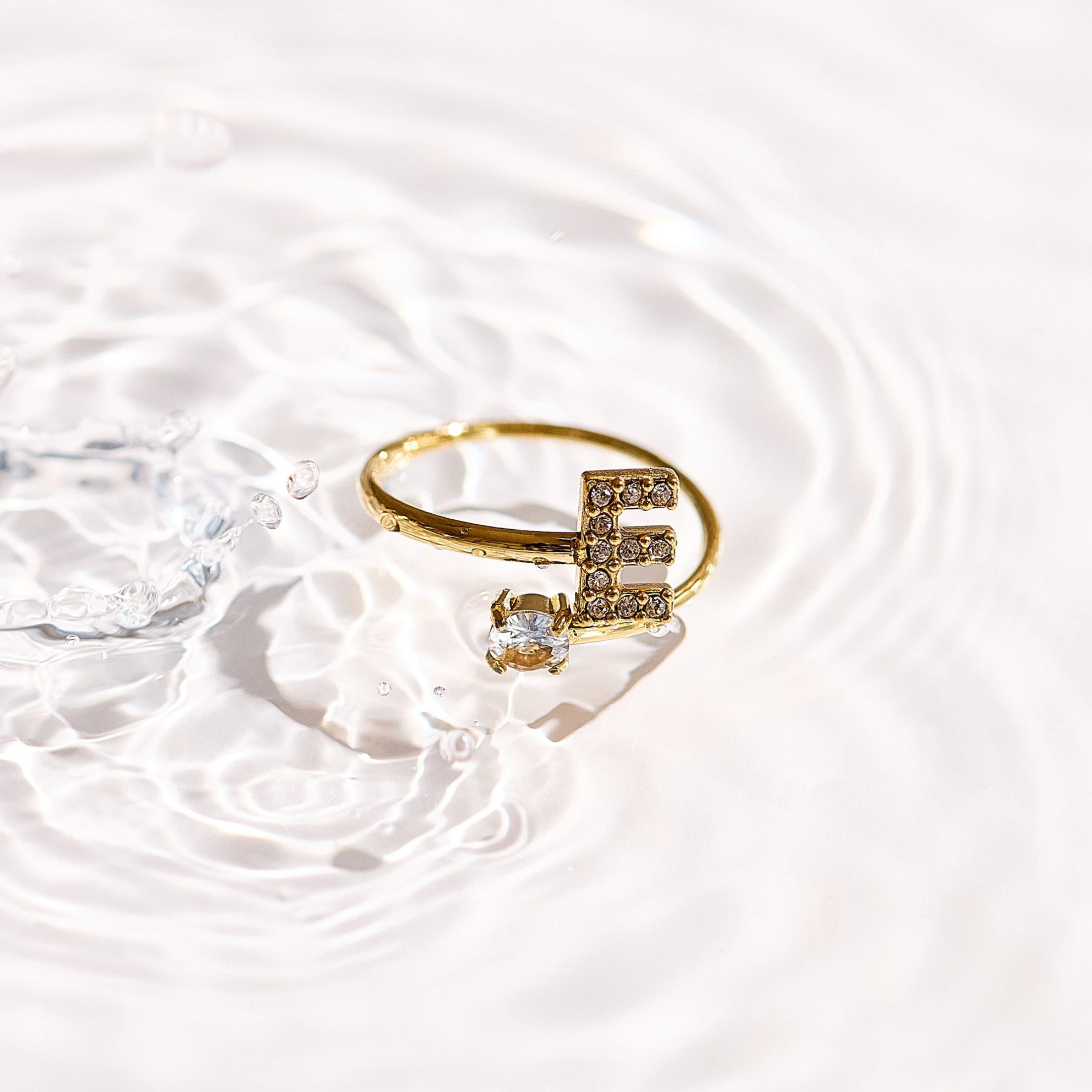 Celeste – Luxe Initial Wrap Ring