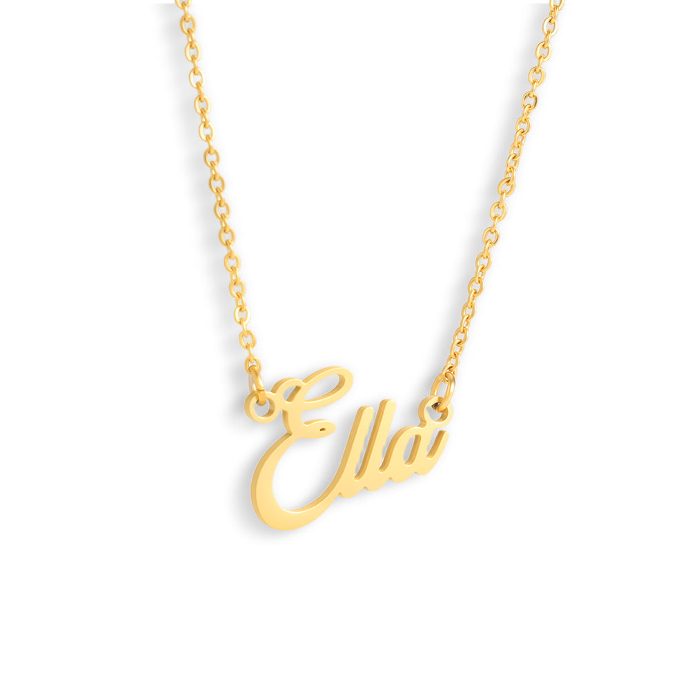 Elegance Defined – Personalized Nameplate Necklace