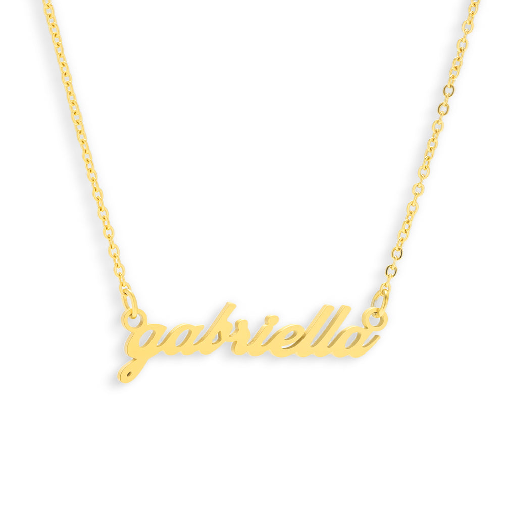 Chic Charm – Personalized Nameplate Necklace