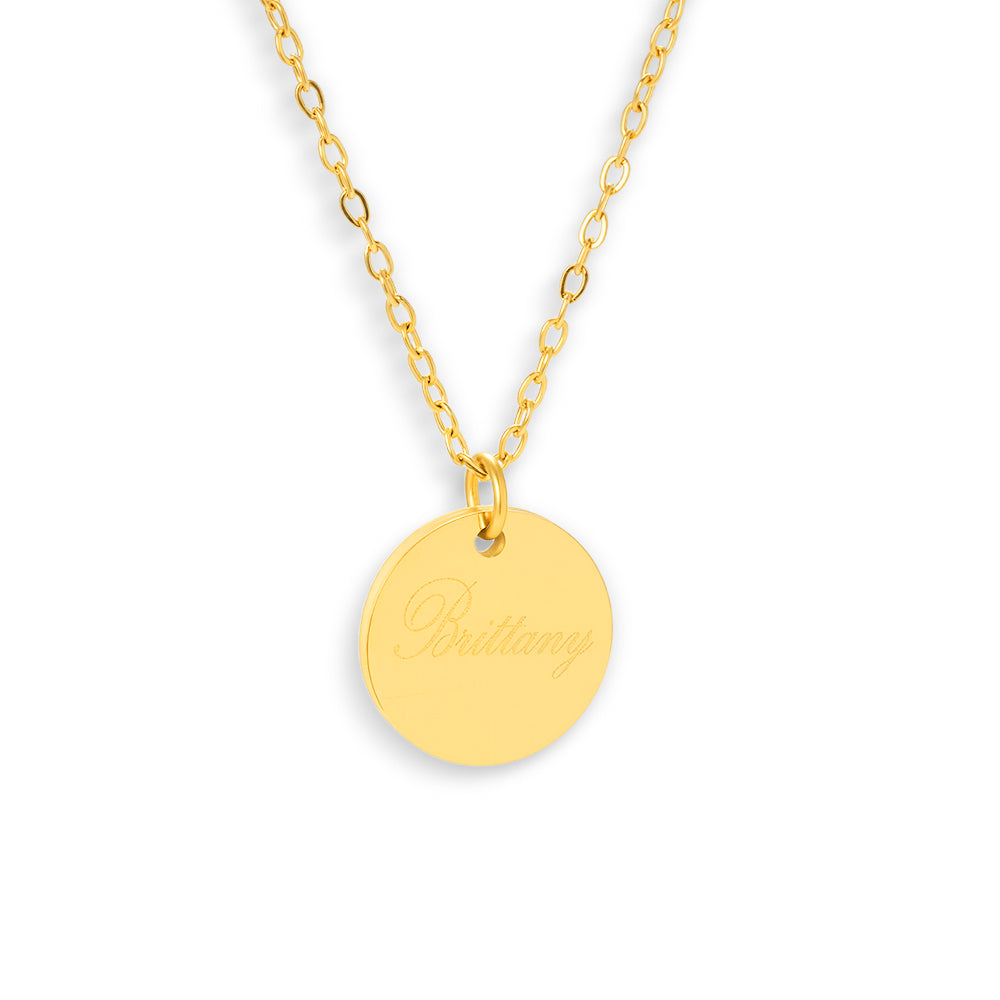 Empress - Bespoke Round Pendant Elegance