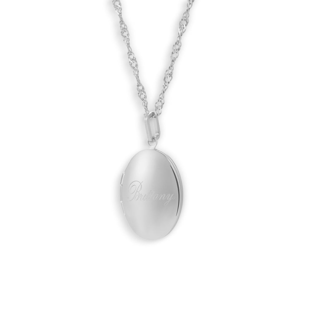 Serenity Locket – Personalized Timeless Elegance