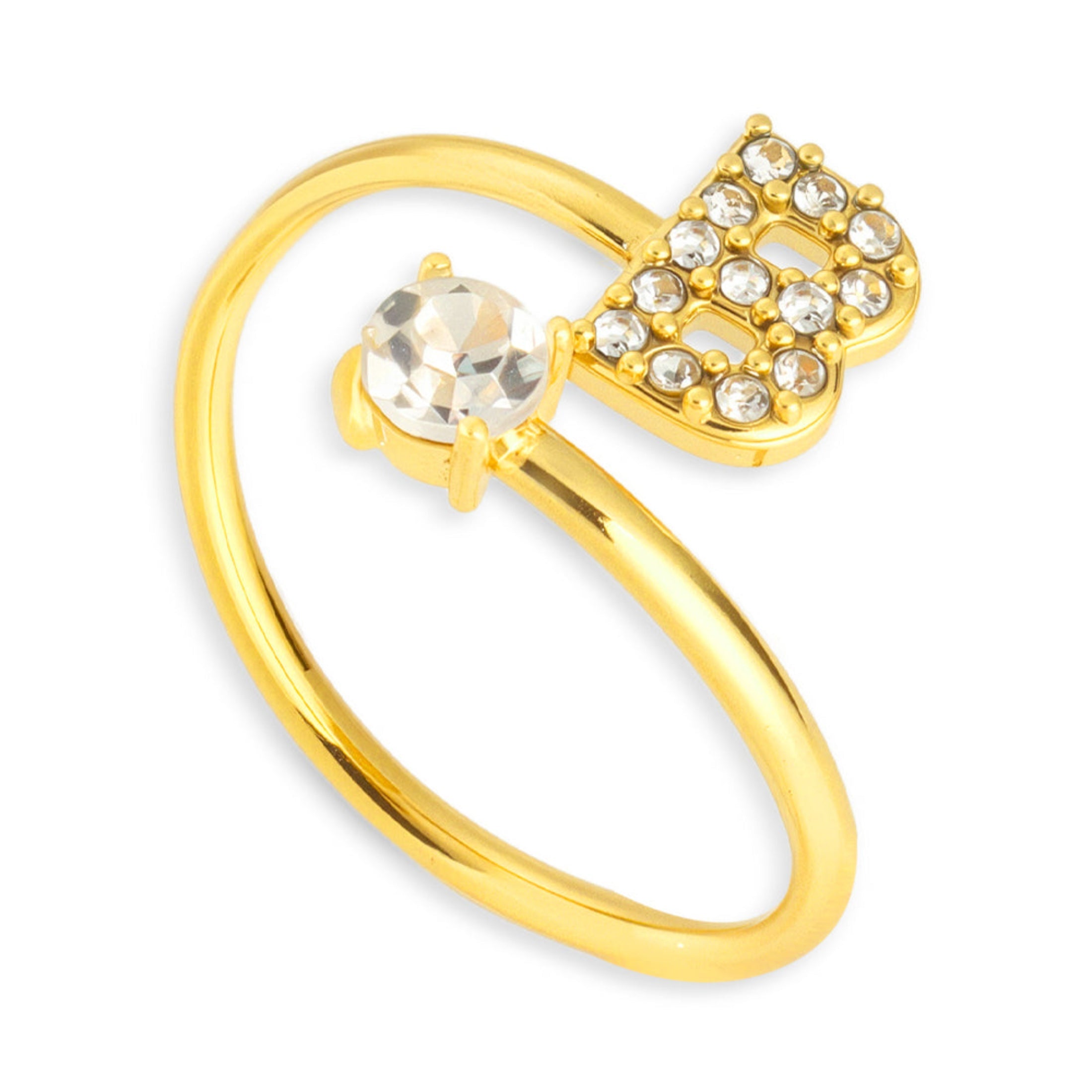 Celeste – Luxe Initial Wrap Ring