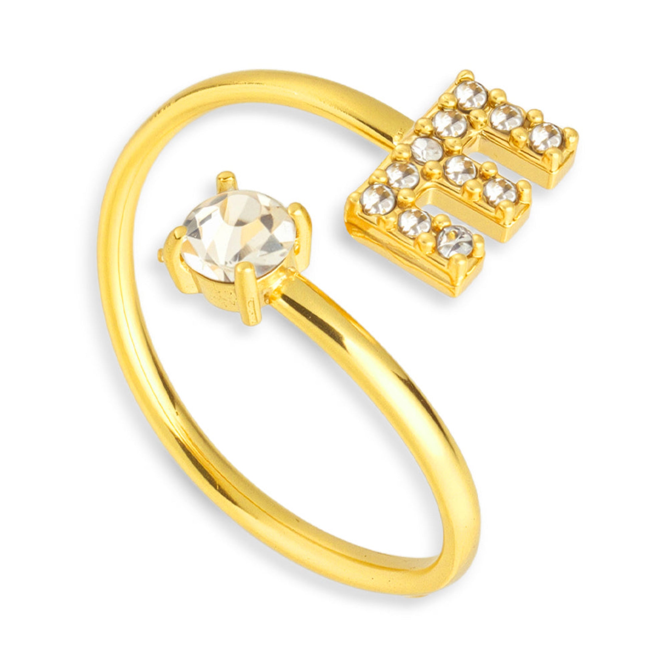 Celeste – Luxe Initial Wrap Ring