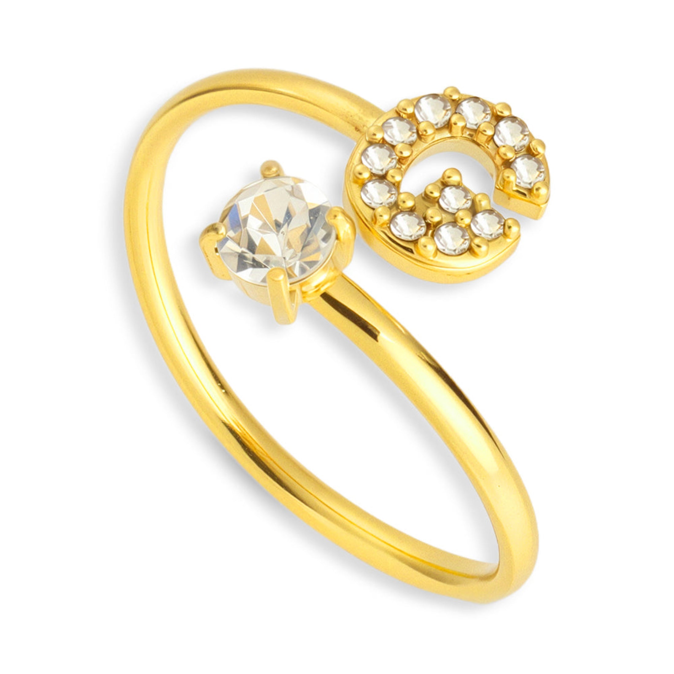 Celeste – Luxe Initial Wrap Ring
