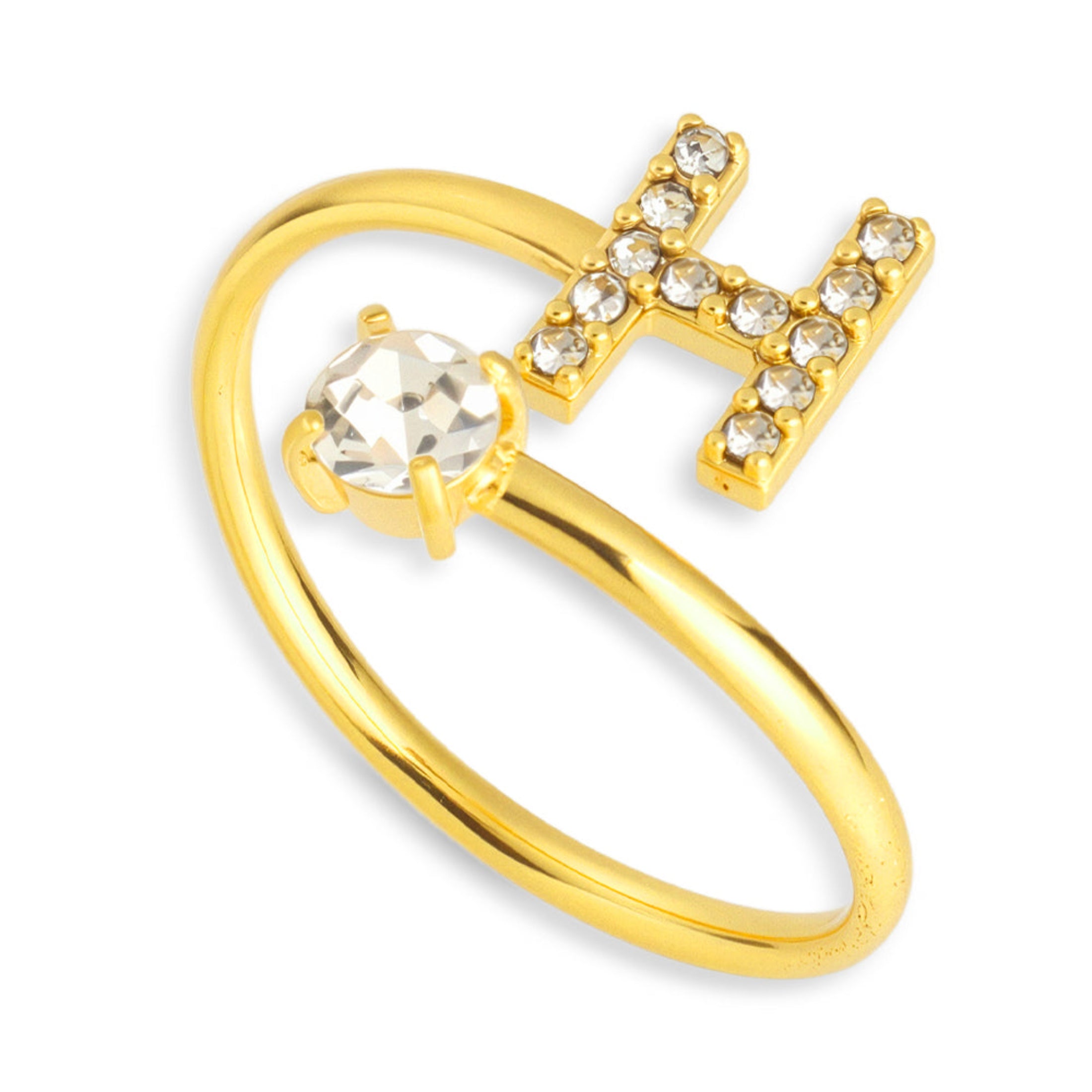 Celeste – Luxe Initial Wrap Ring