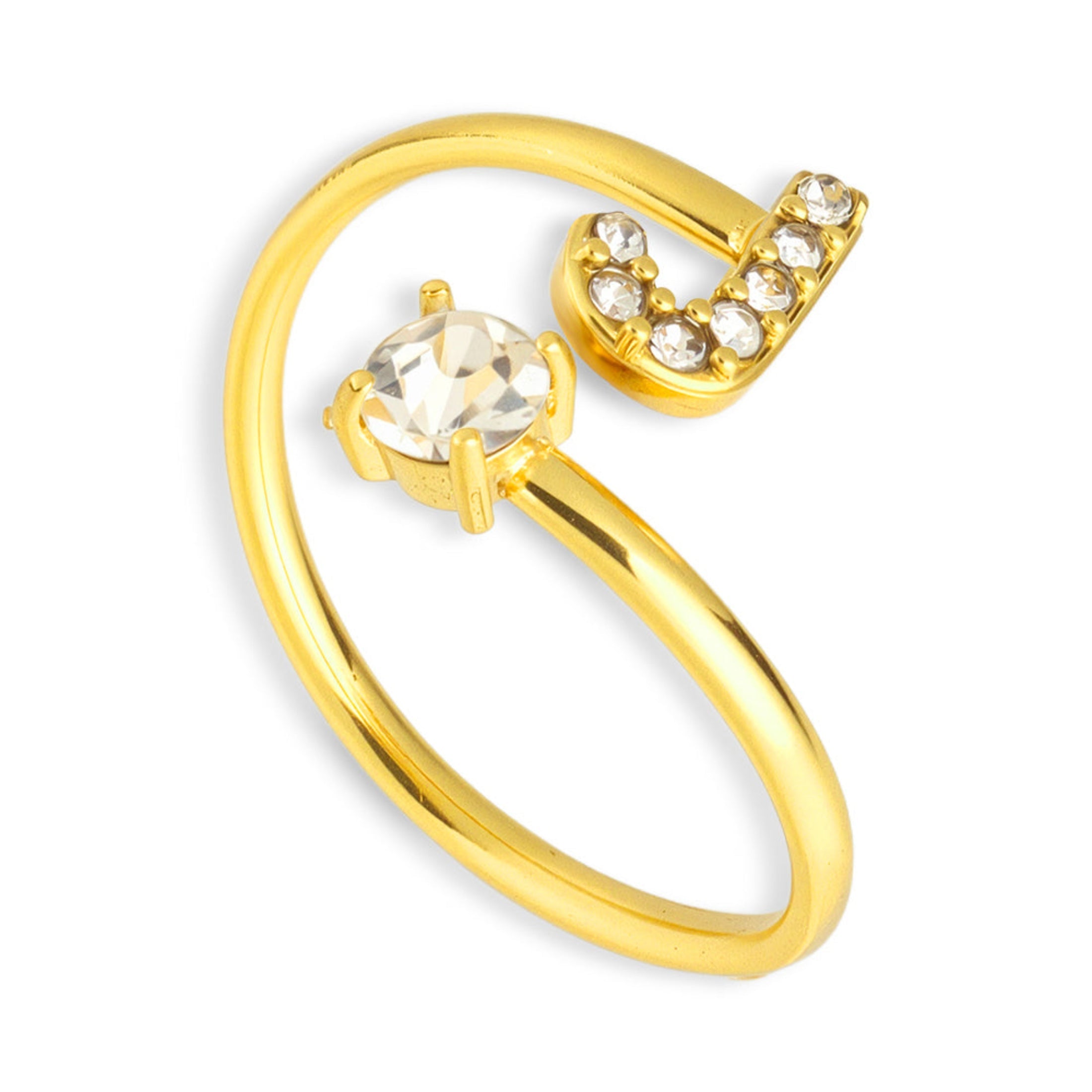 Celeste – Luxe Initial Wrap Ring