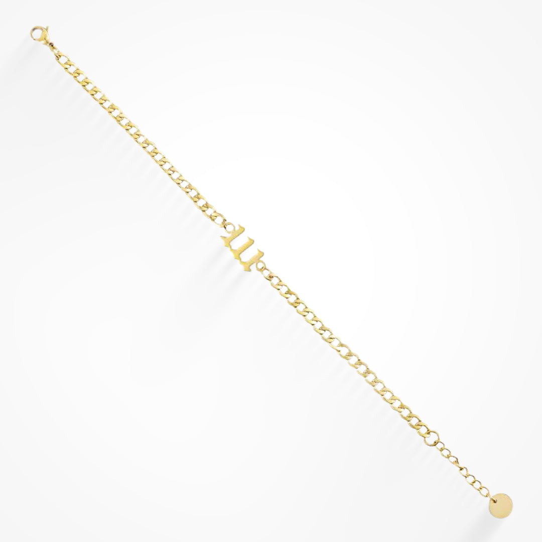 Celestial Charm – Angelic Number Bracelet