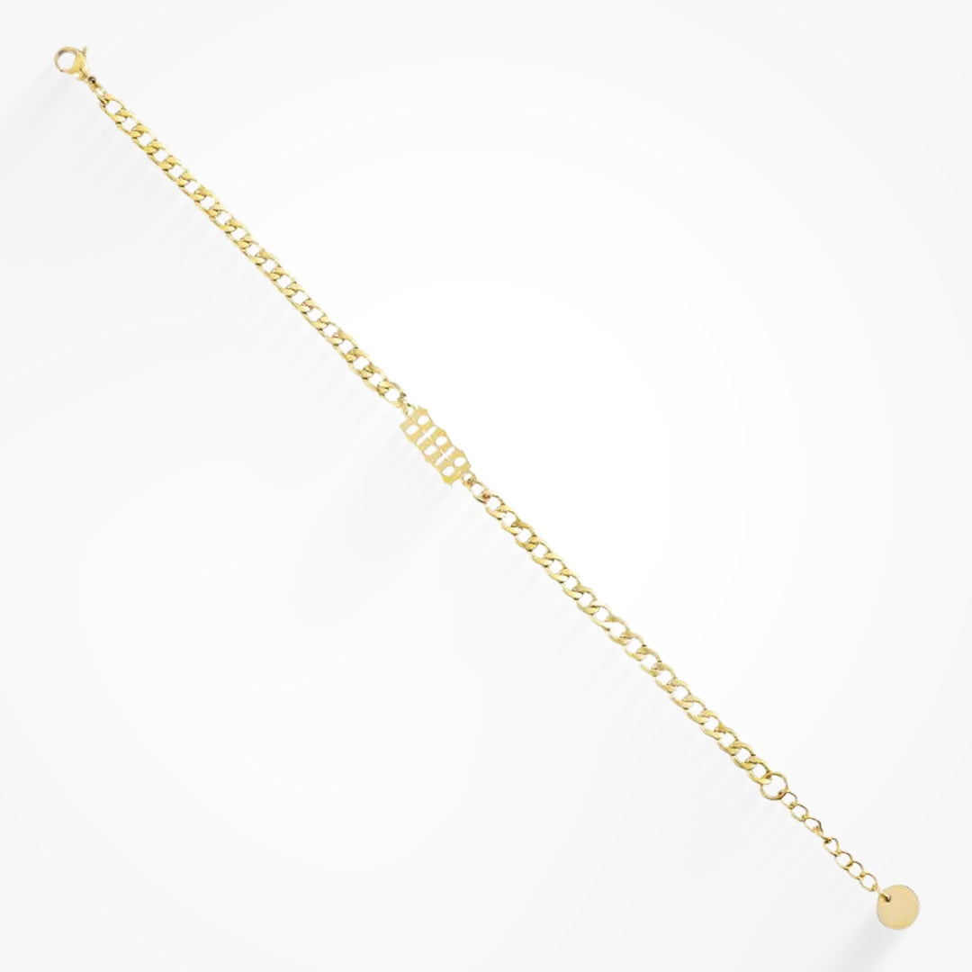 Celestial Charm – Angelic Number Bracelet