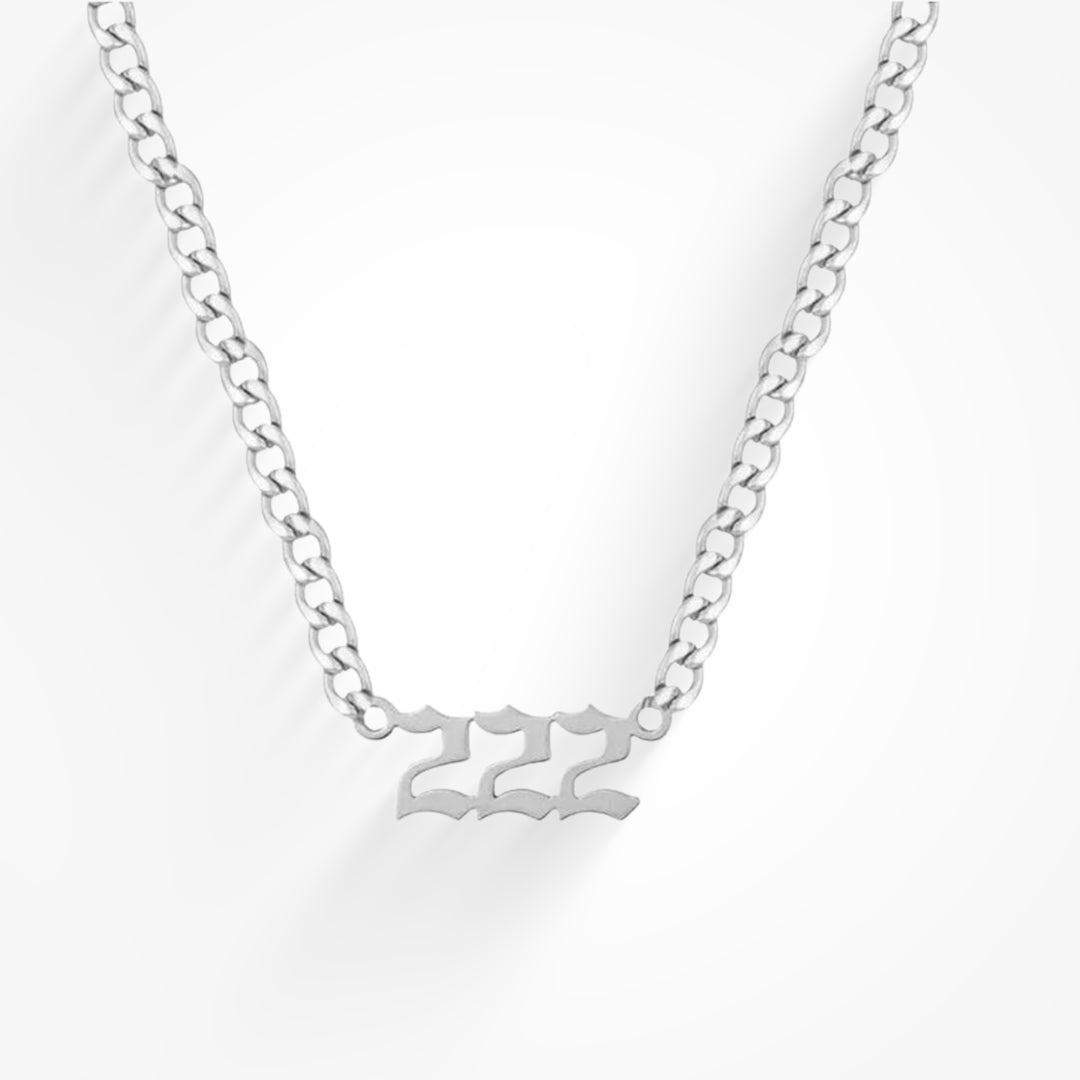 Celestial Charm – Angel Number Necklace