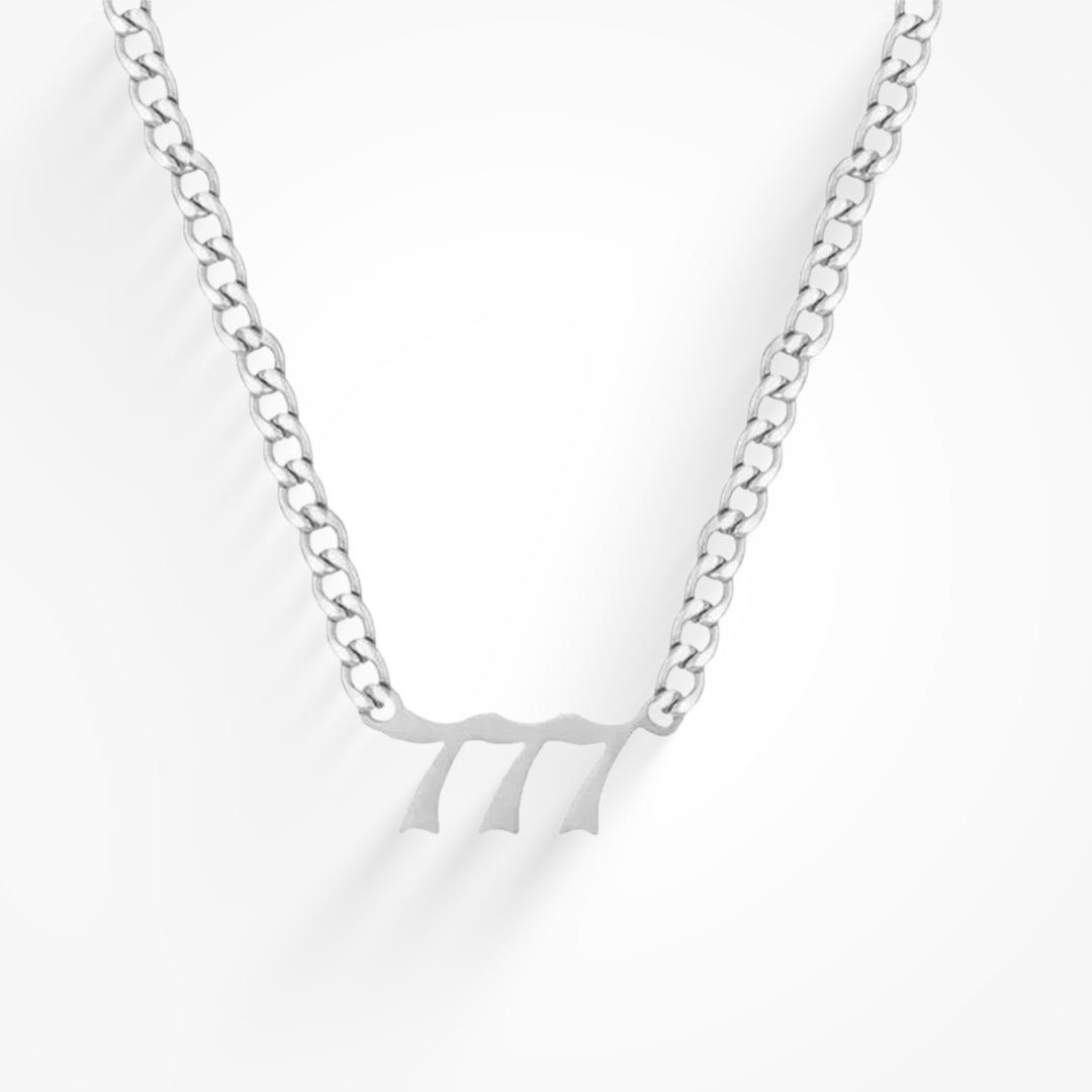 Celestial Charm – Angel Number Necklace