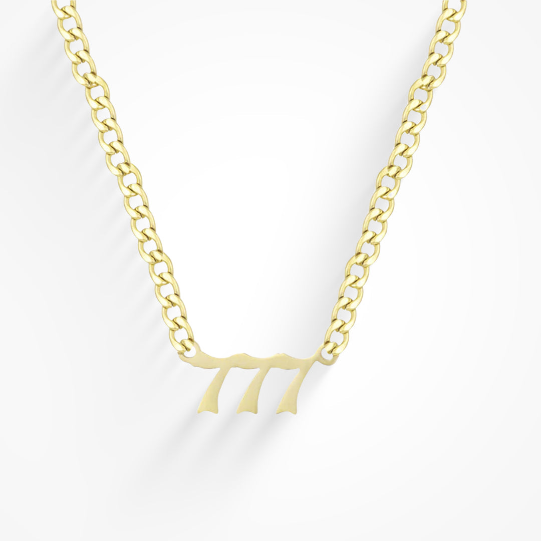 Celestial Charm – Angel Number Necklace