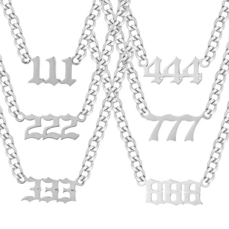 Celestial Charm – Angel Number Necklace