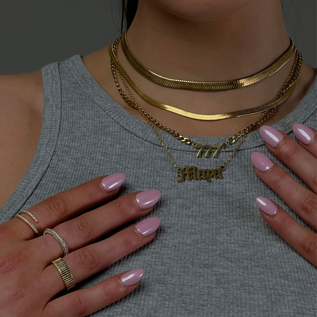 Celestial Charm – Angel Number Necklace