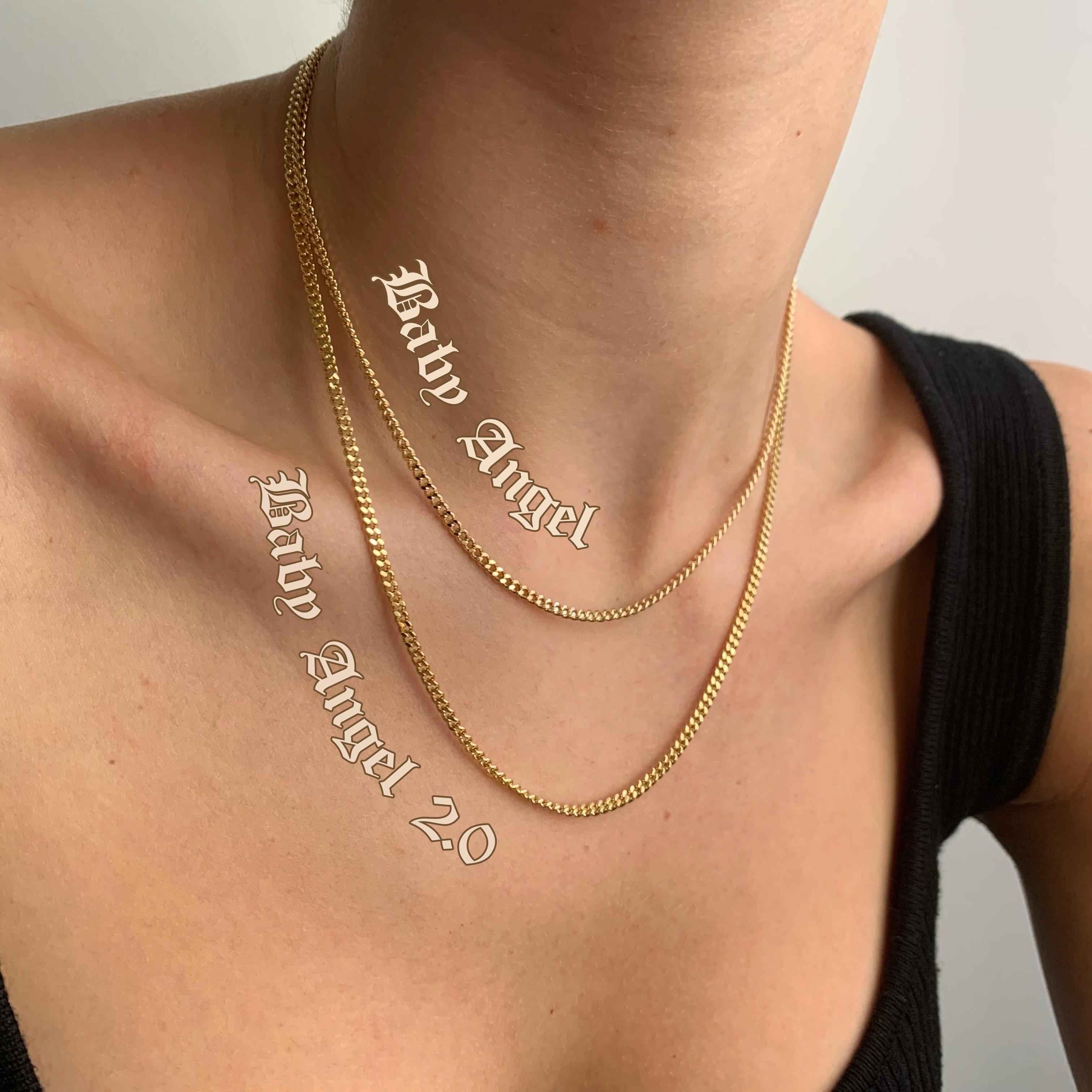 Celestial Charm – Baby Angel Necklace