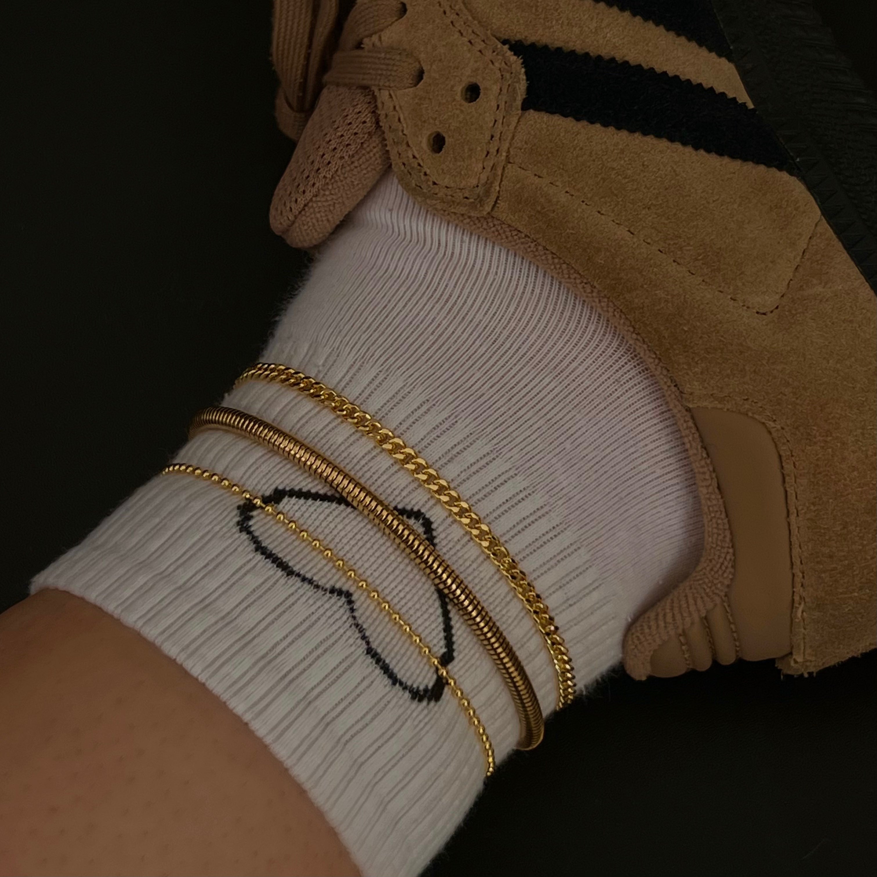 Celestial Charm – Angelic Anklet Elegance