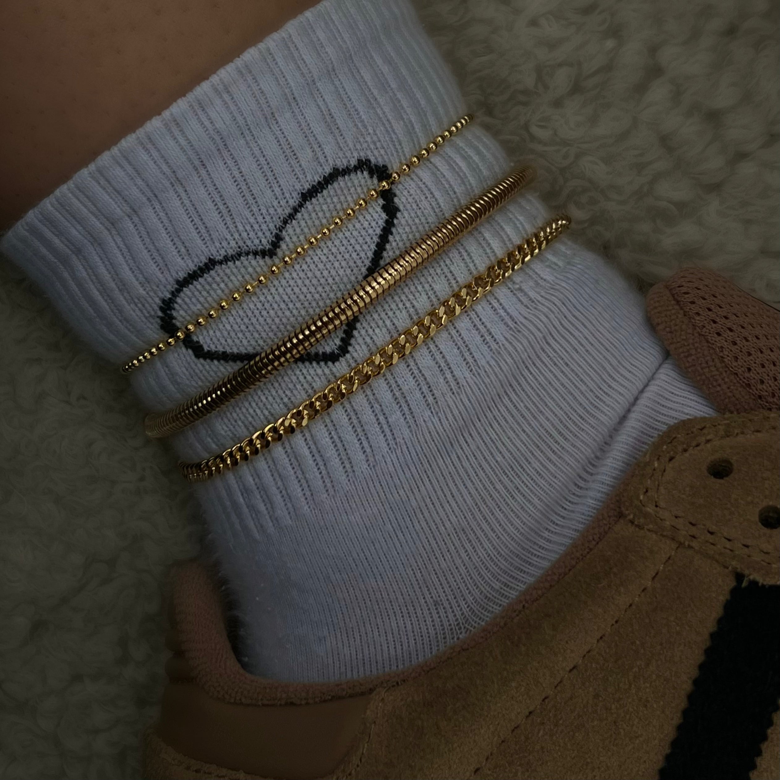 Celestial Charm – Angelic Anklet Elegance
