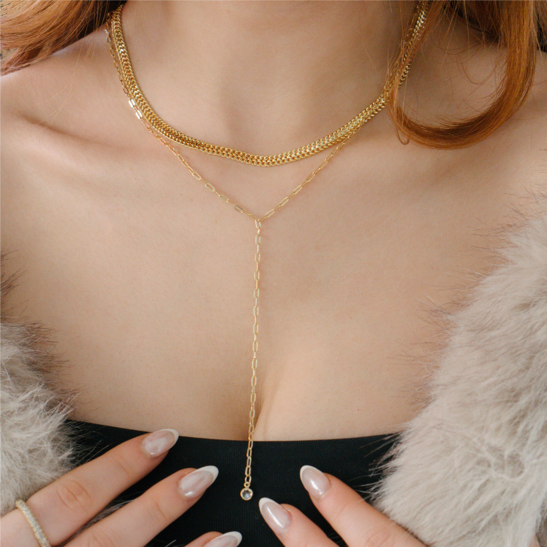 Celeste – Luxe Lariat Charm