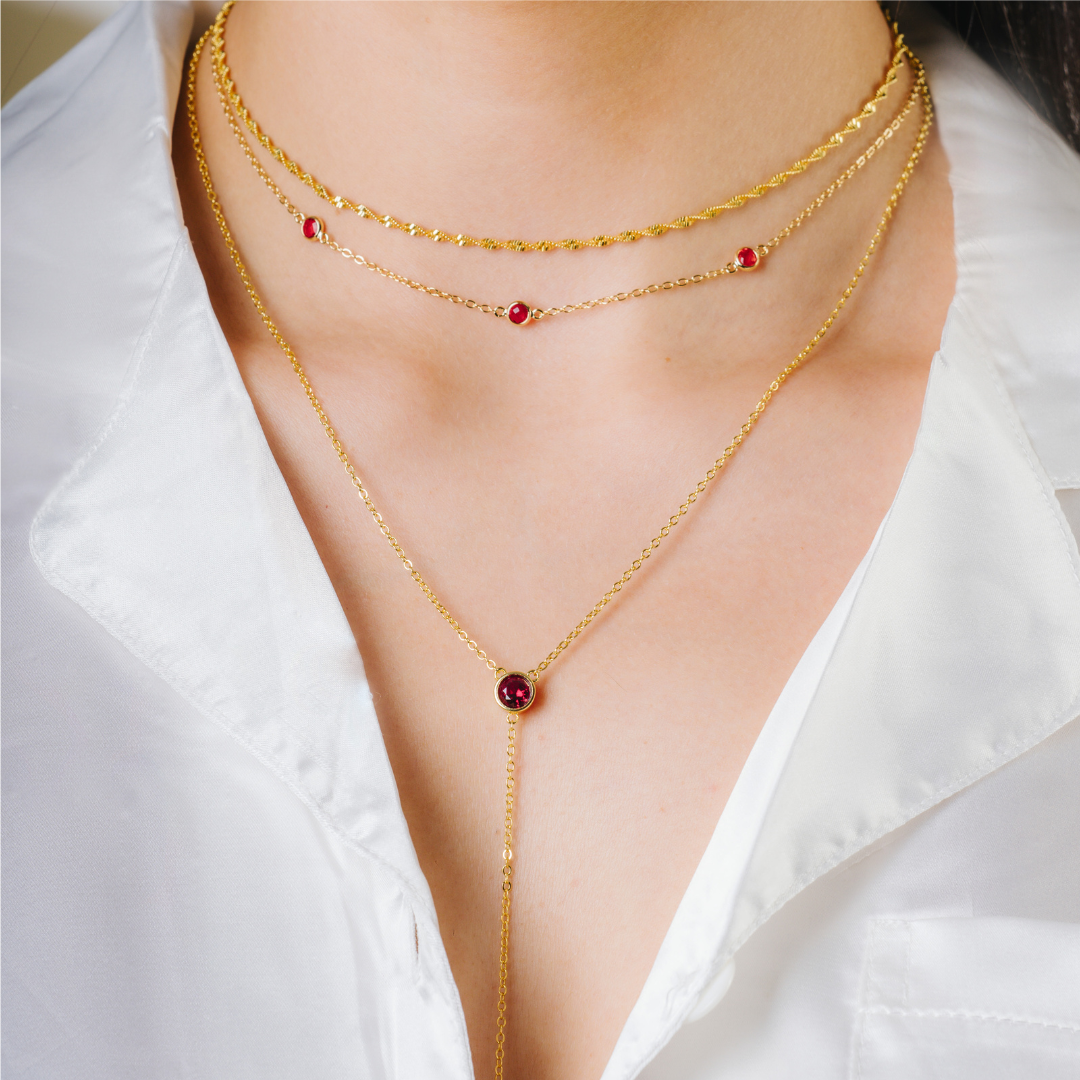 Be Mine – Luxe Trio Necklace Set