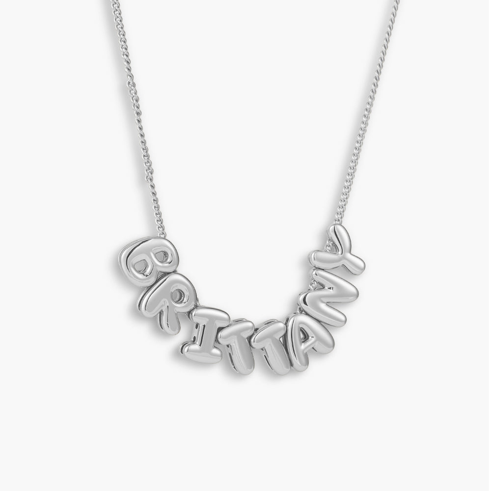 Celeste – Personalized Bubble Letter Charm