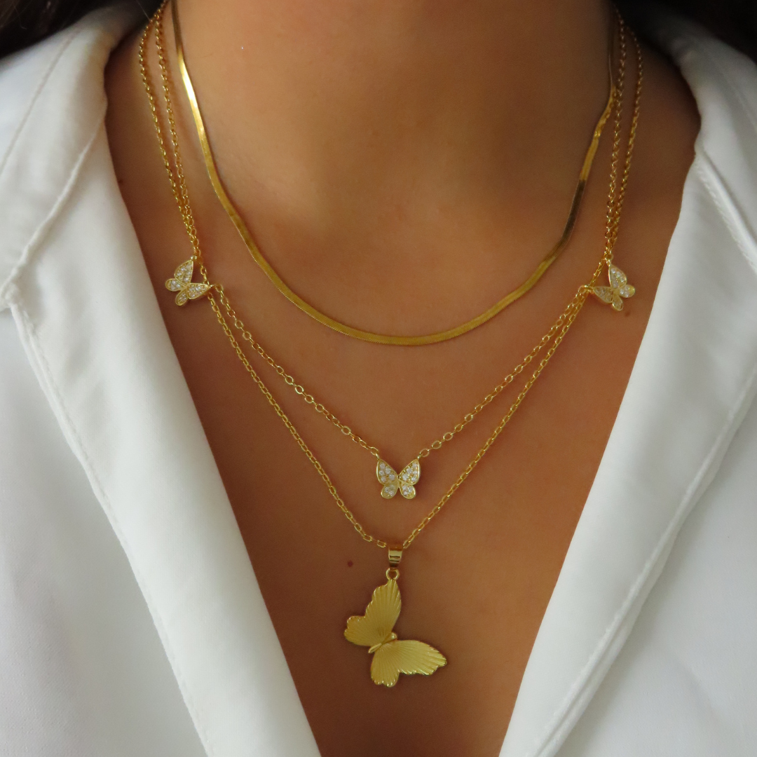 Serenity – Graceful Butterfly Pendant