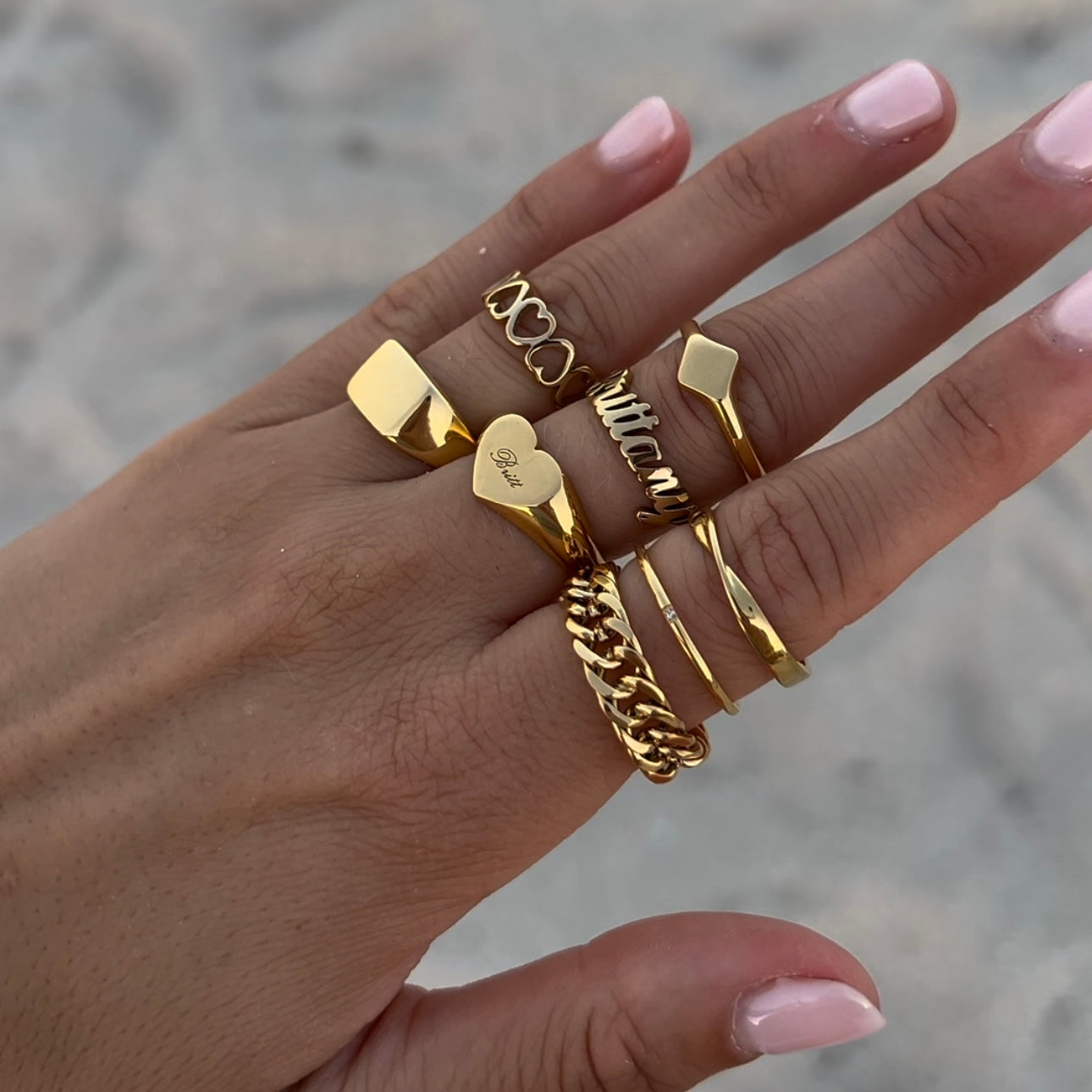 Chained Up – Luxe Link Ring