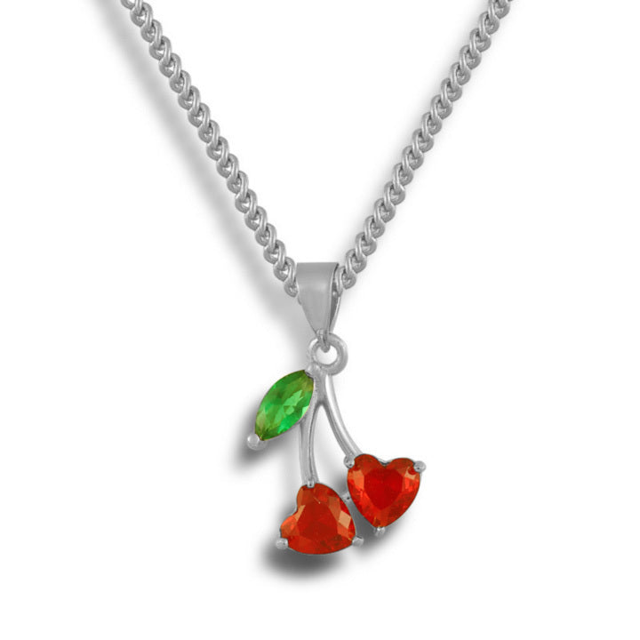 Cherry Blossom – Luxe Charm Necklace