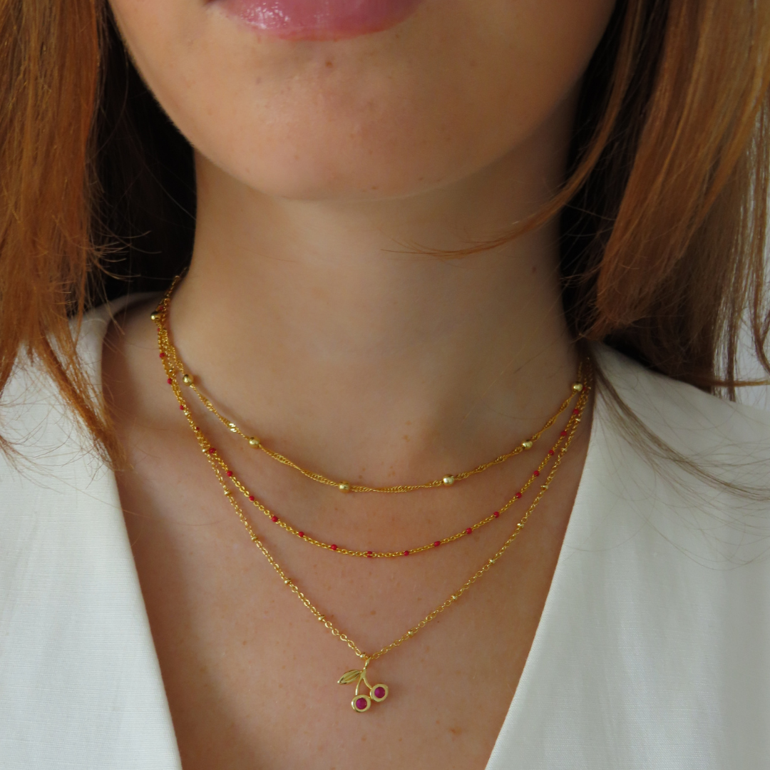 Cherry On Top – Luxe Charm Necklace