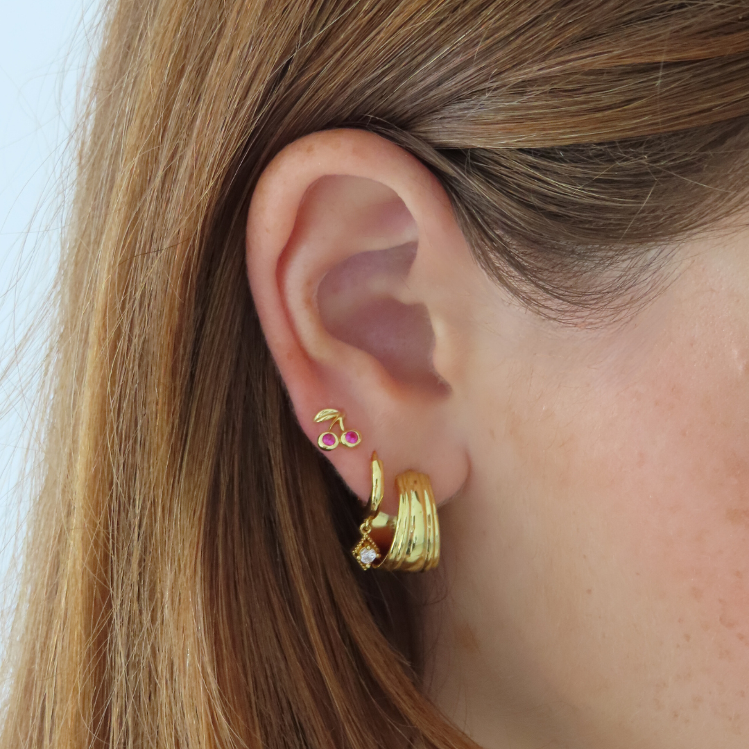 Cherry On Top – Luxe Statement Earrings