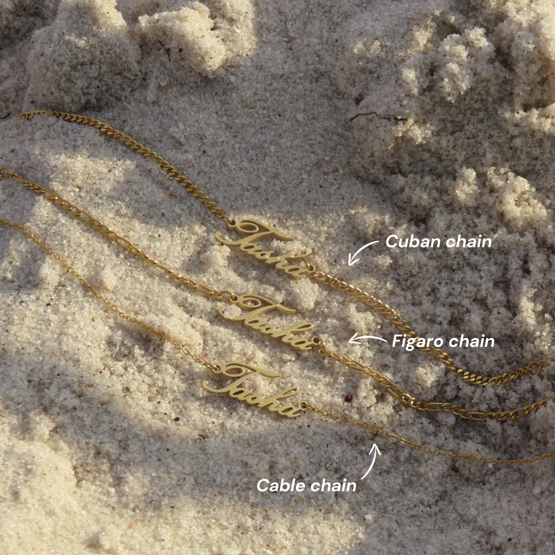 “Elysian – Personalized Charm Anklet”