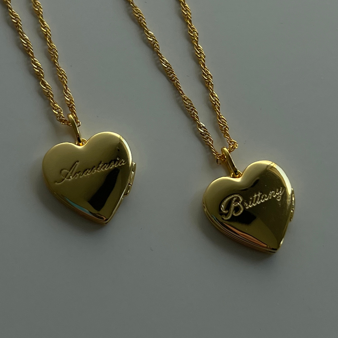 Heartfelt Elegance – Personalized Locket Necklace