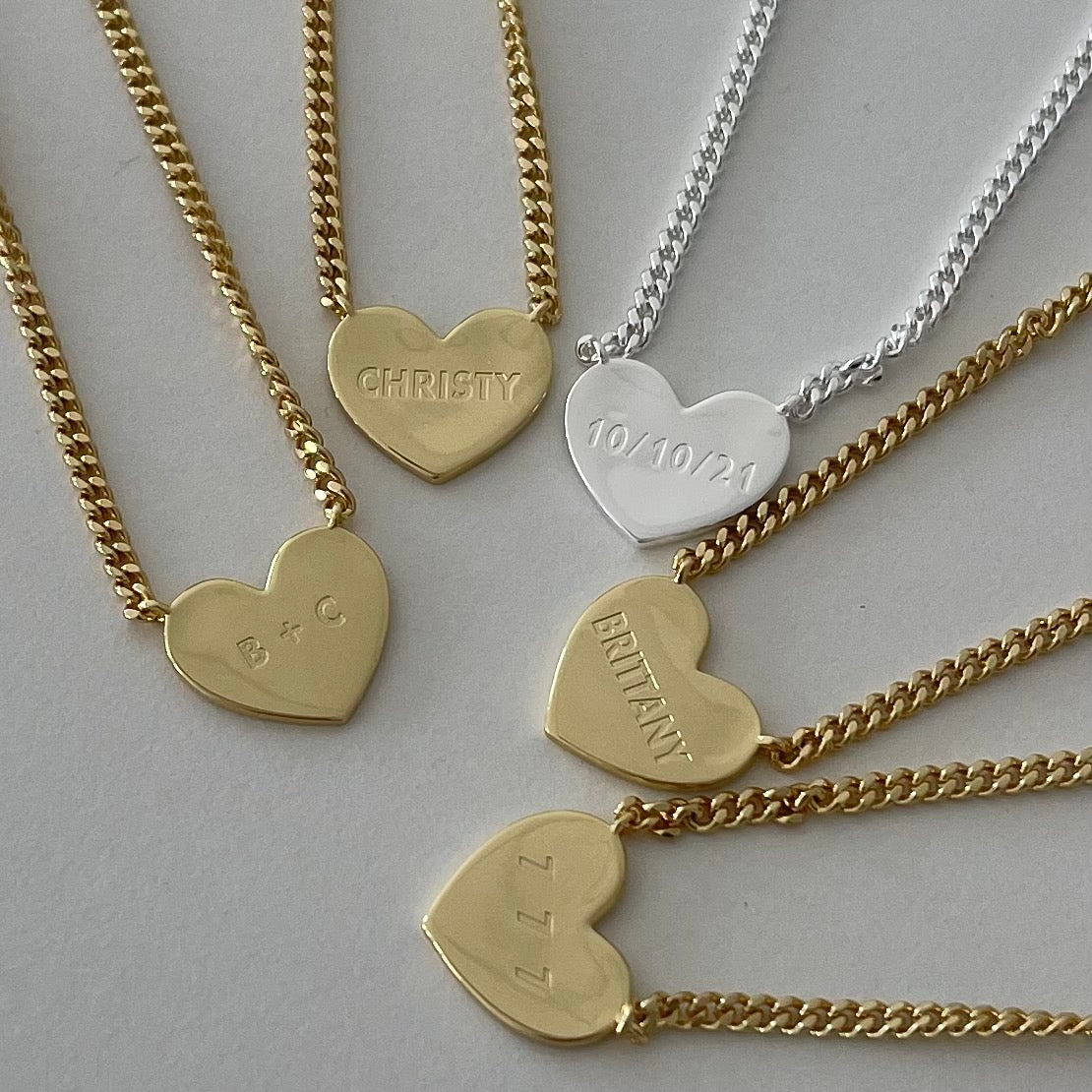 Heartfelt Elegance – Personalized Necklace