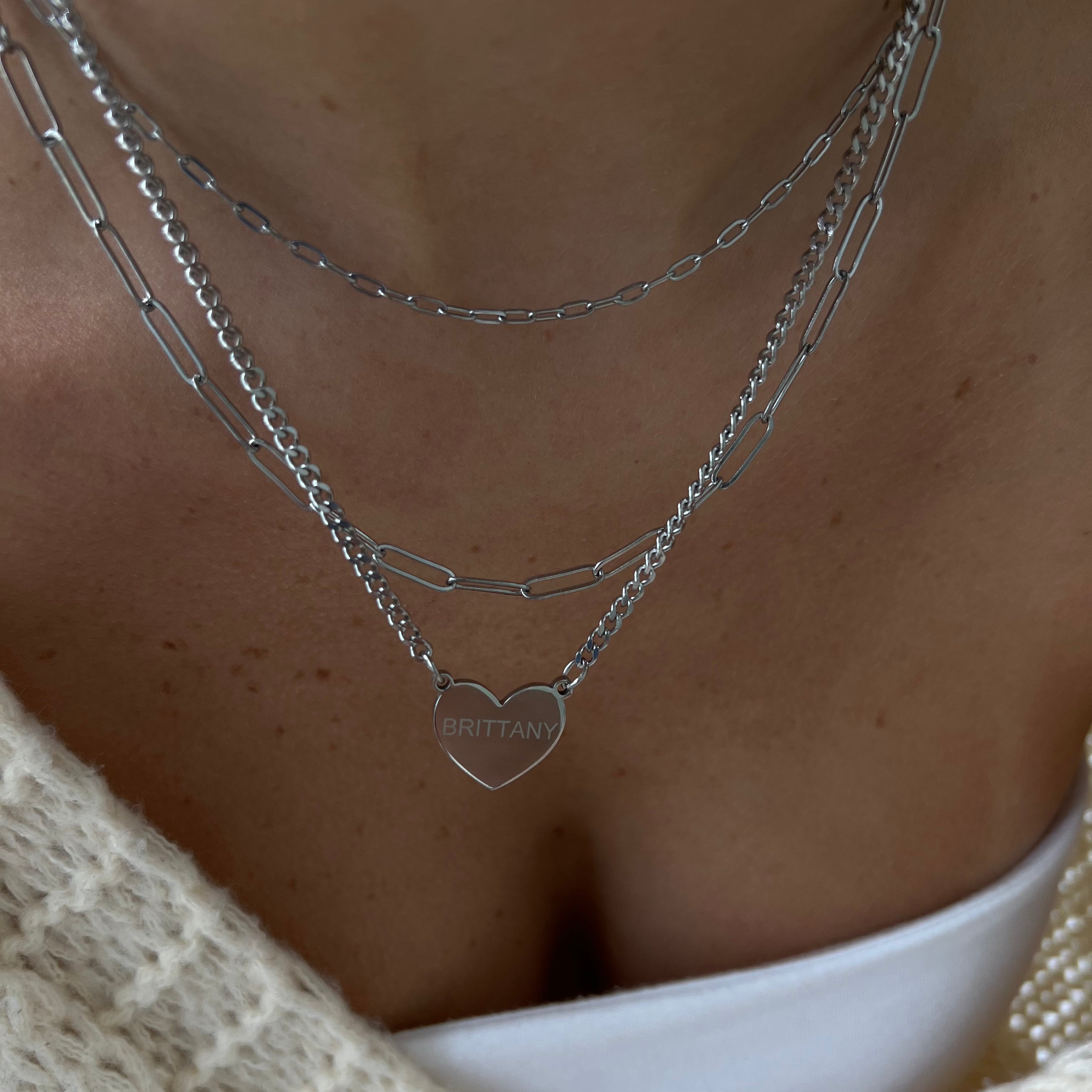 Heartfelt Elegance – Personalized Necklace