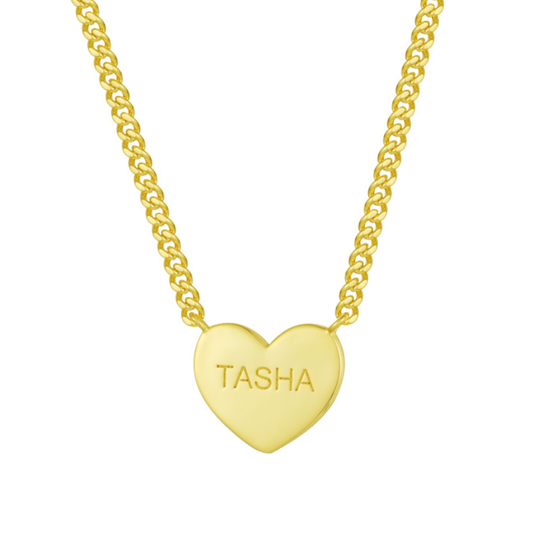 Heartfelt Elegance – Personalized Necklace