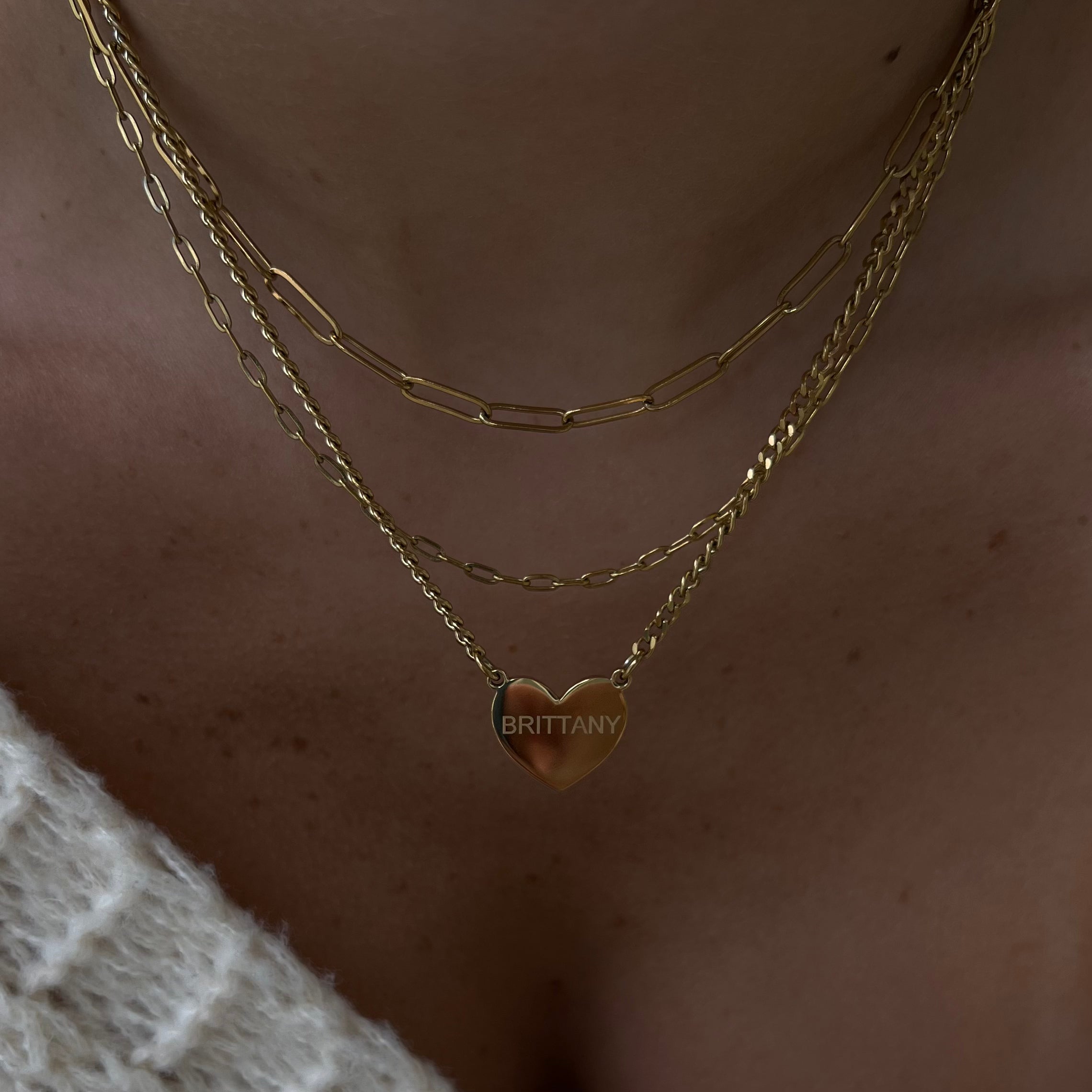 Heartfelt Elegance – Personalized Necklace