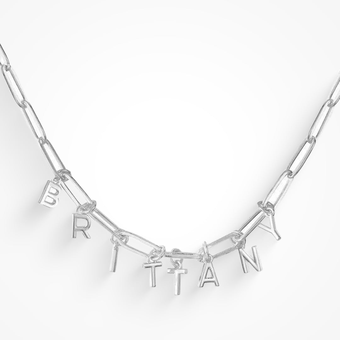 Link Luxe – Personalized Letter Necklace
