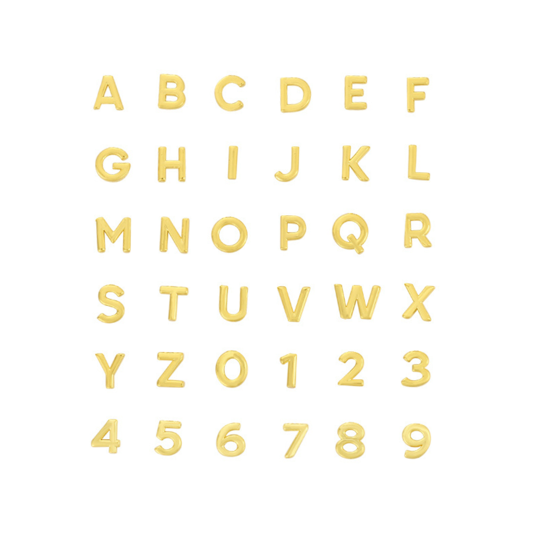 Link Luxe – Personalized Letter Necklace