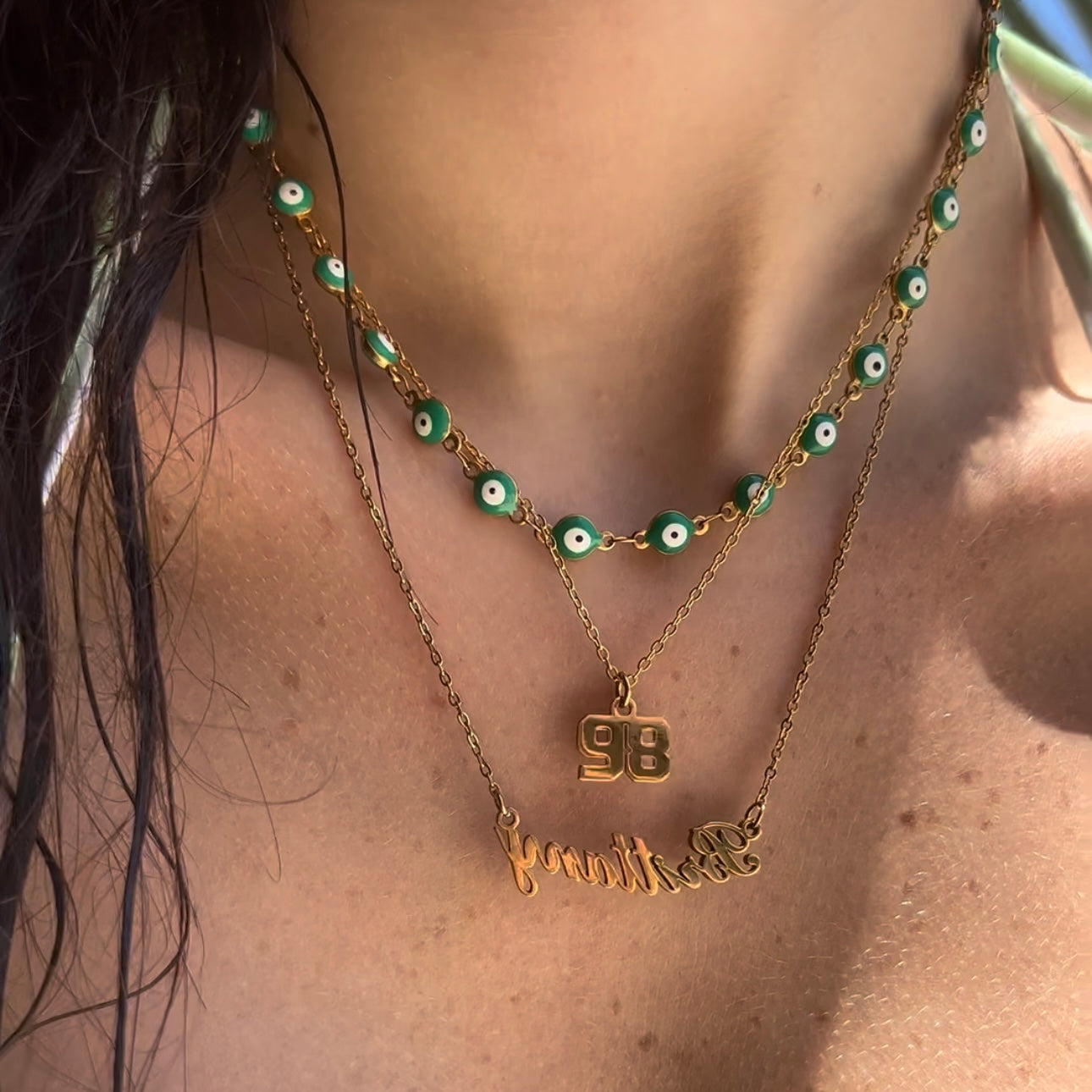 Ember – Personalized Luxe Number Pendant