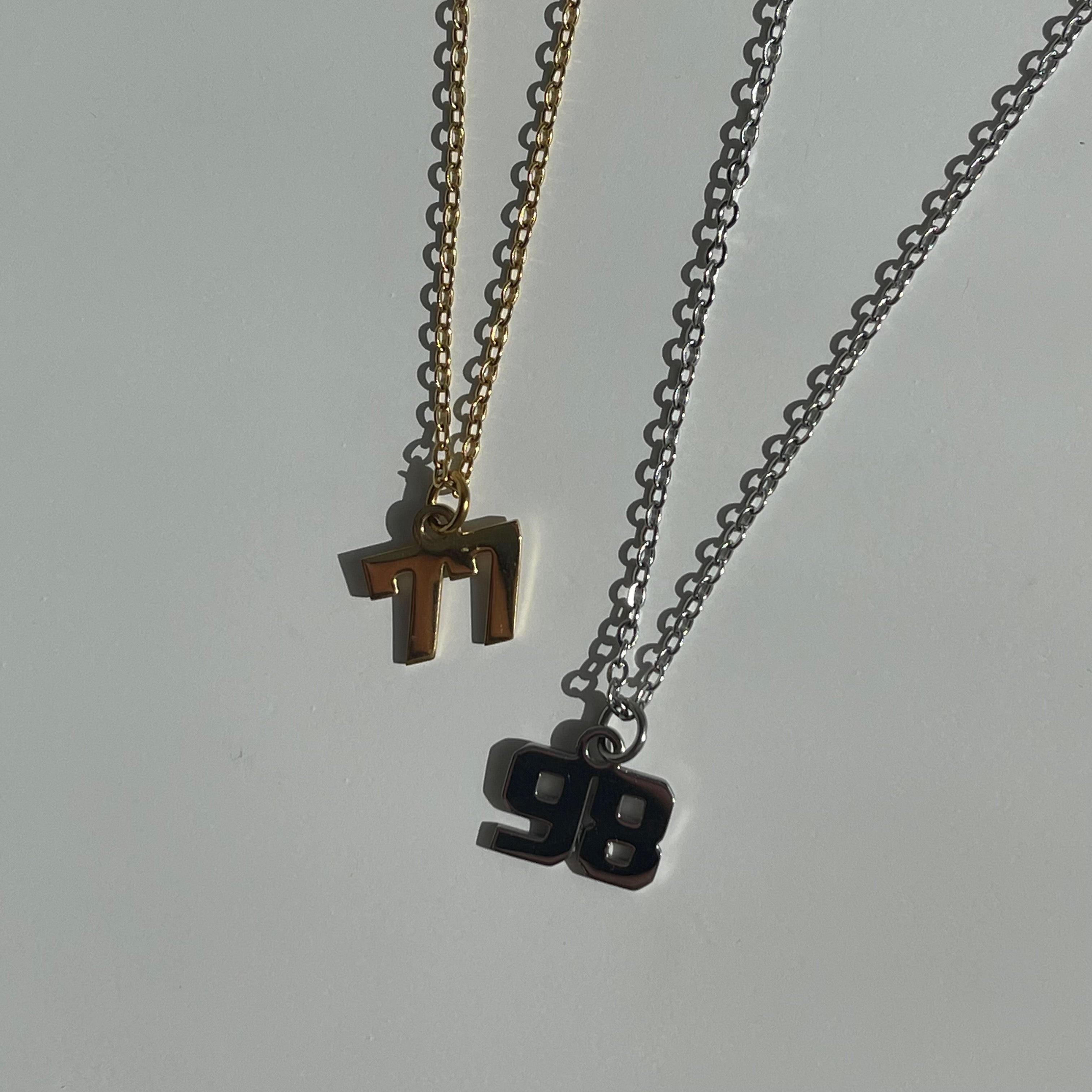 Ember – Personalized Luxe Number Pendant