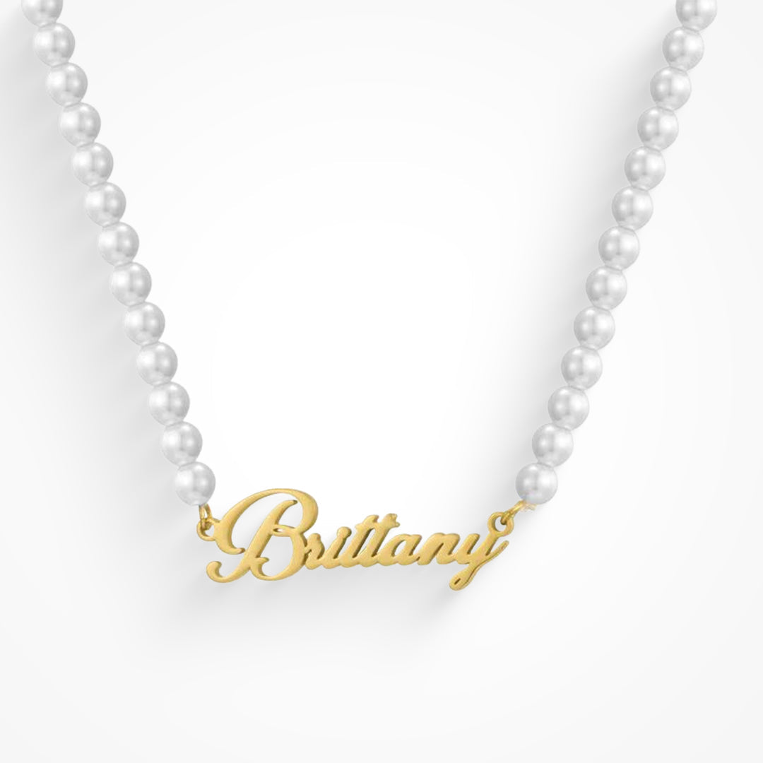 Celeste – Luxe Personalized Pearl Necklace