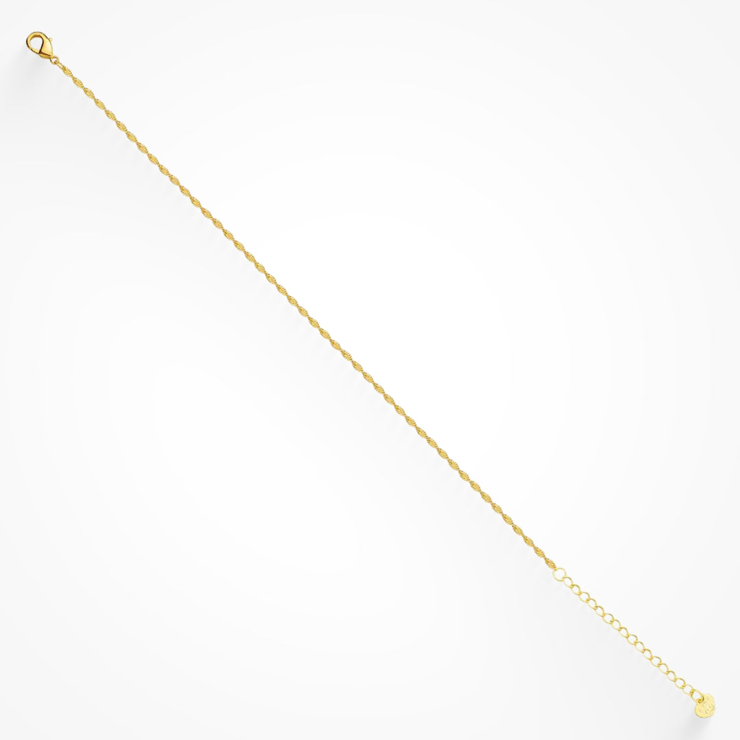 Twisted Elegance – Luxe Anklet Design