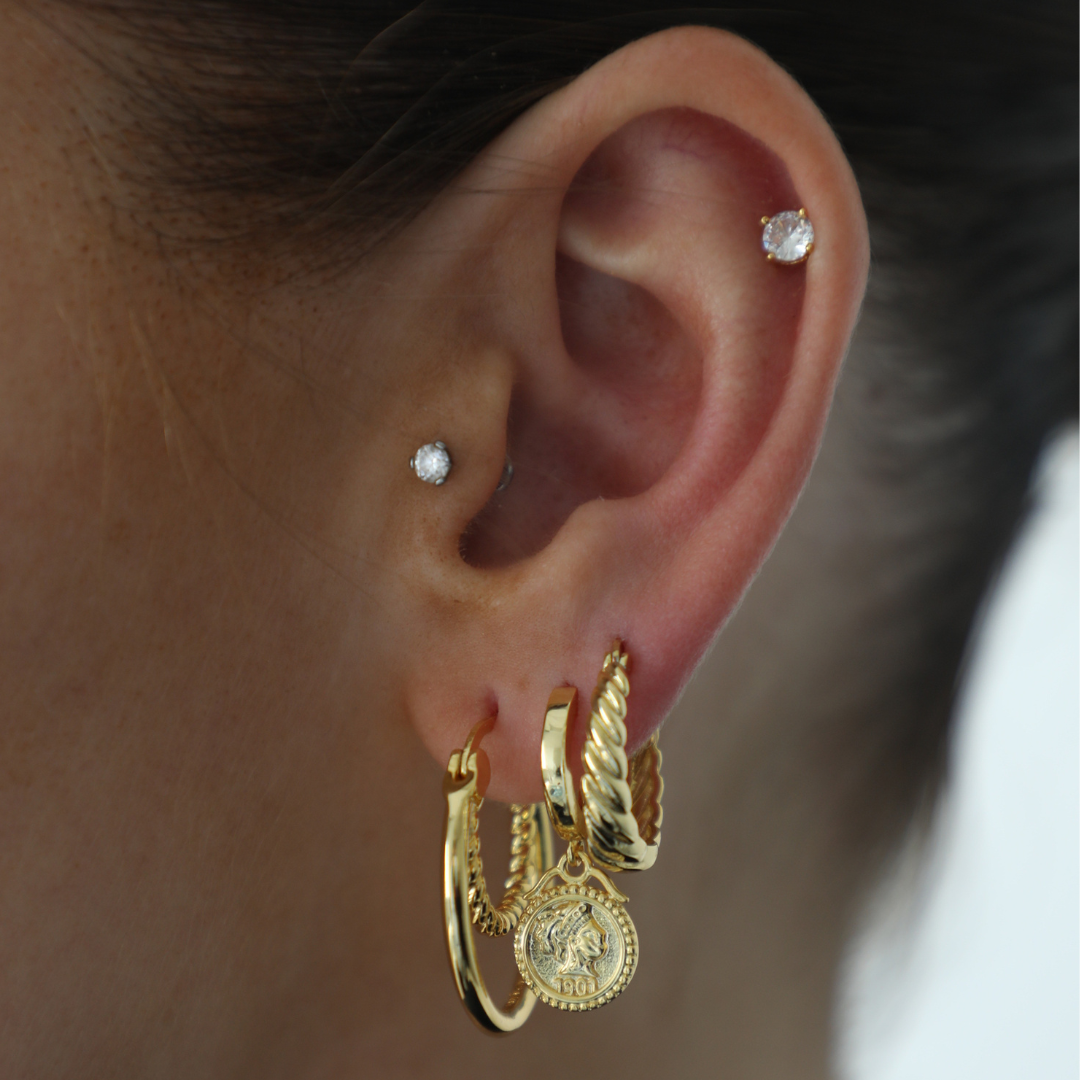 Twist of Elegance Earrings