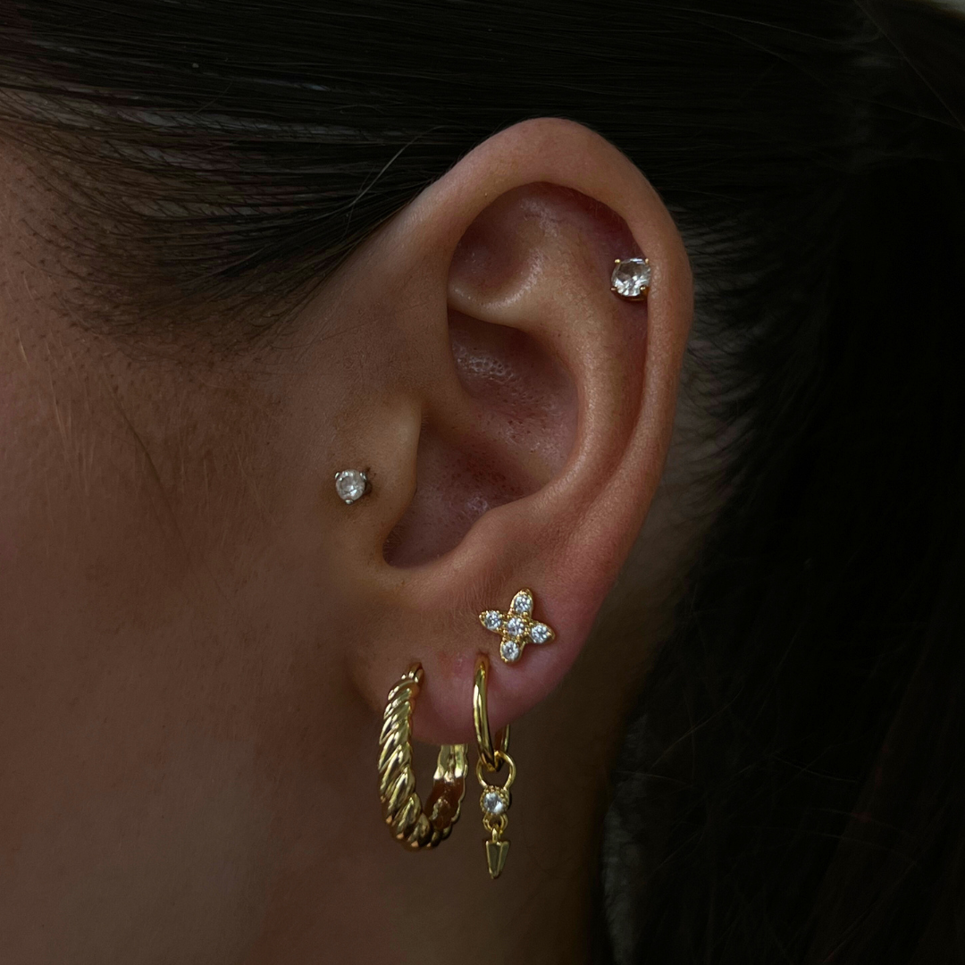 Twist of Elegance Earrings