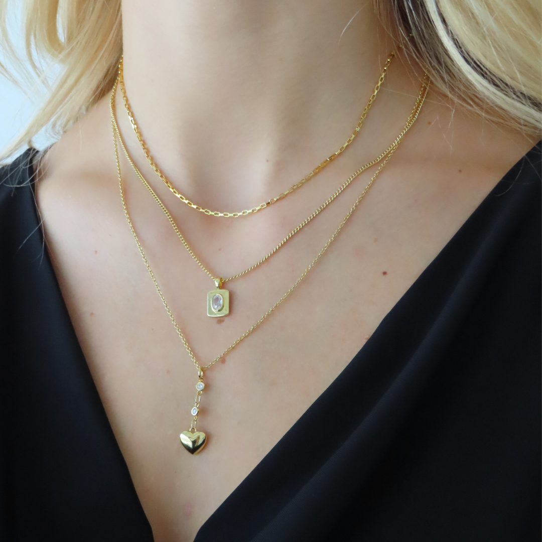Duet Charm Necklace – Timeless Elegance