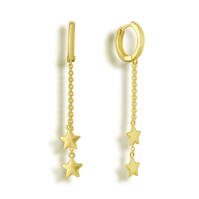 Celestial Charm - Luxe Eclipse Earrings