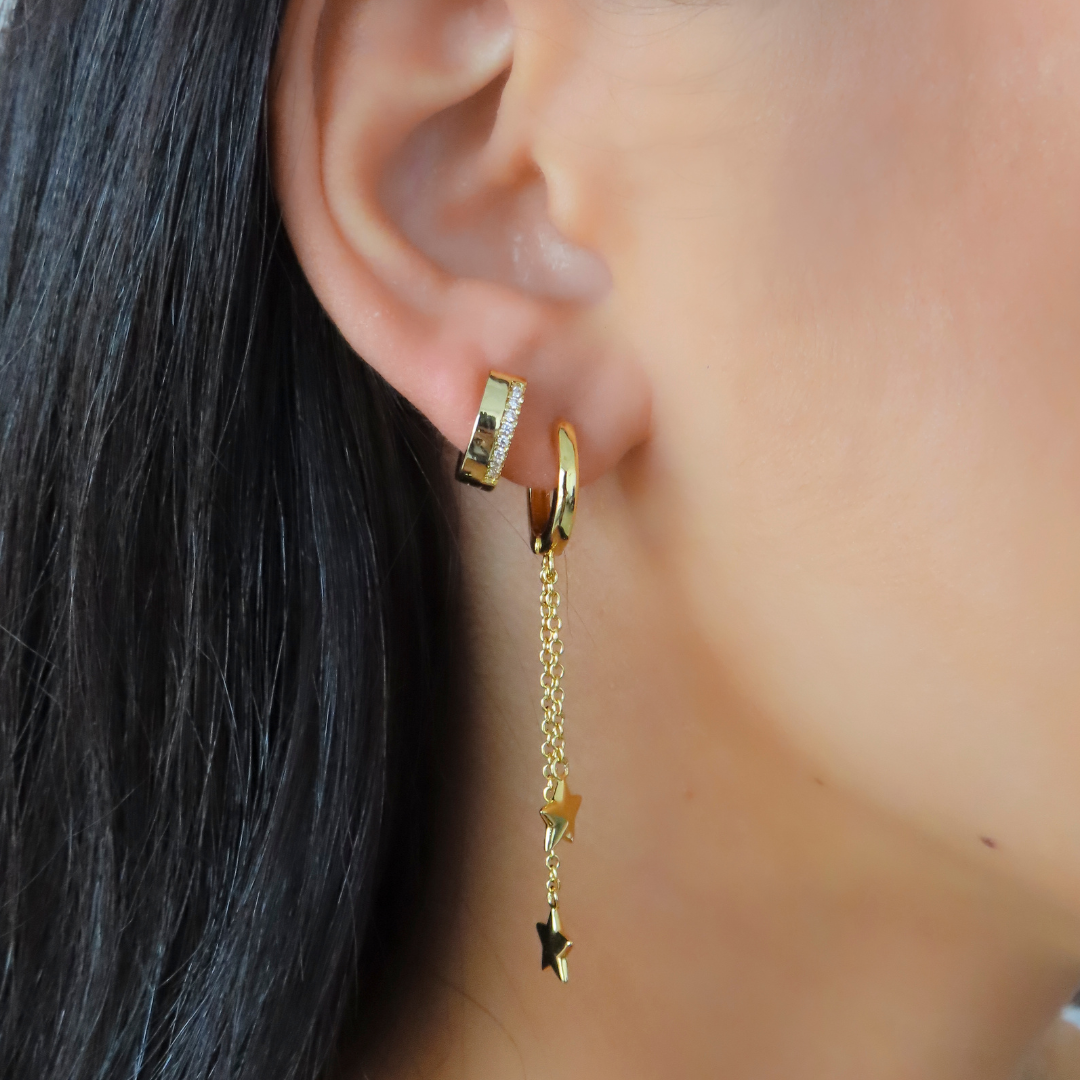 Celestial Charm - Luxe Eclipse Earrings