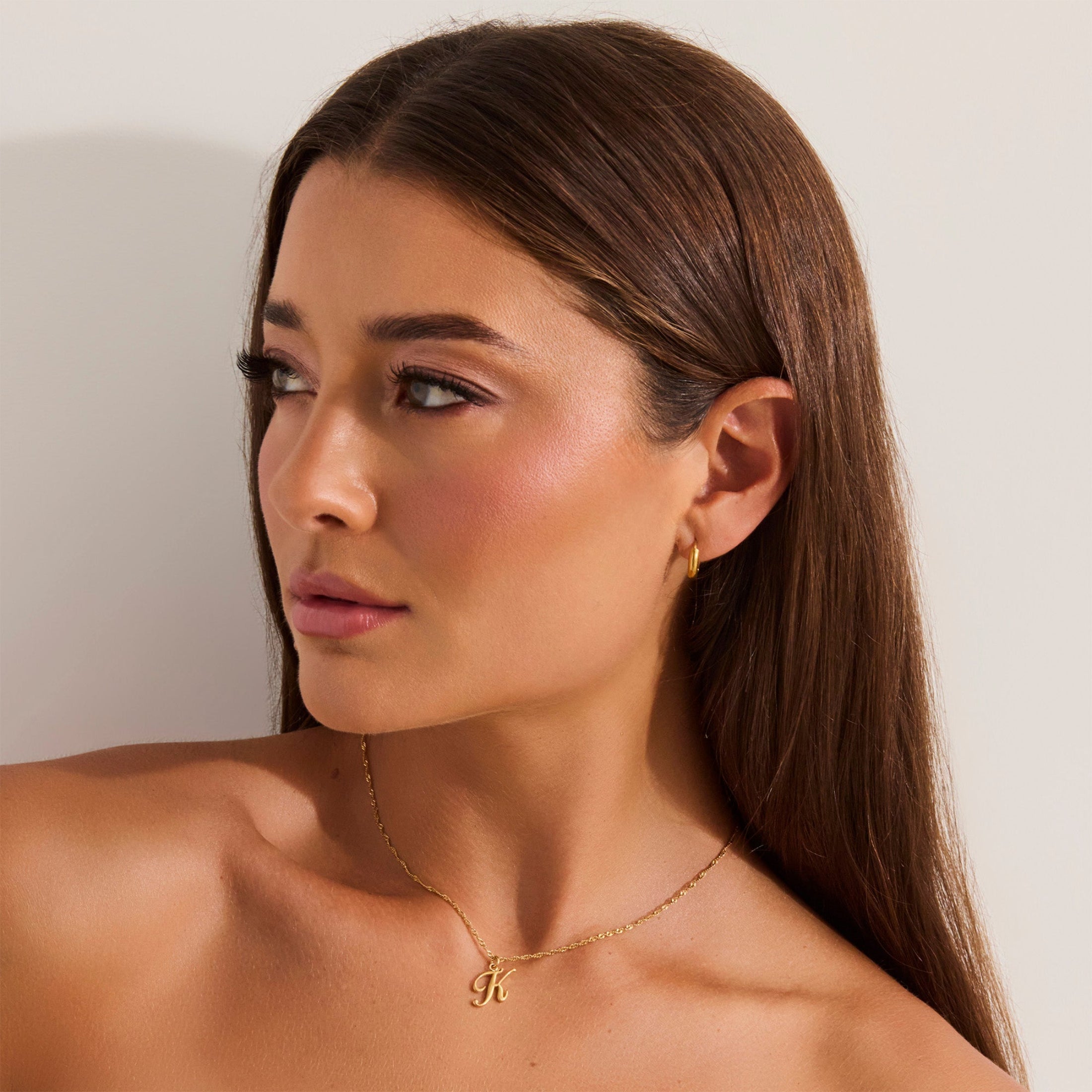 Celeste - Luxe Golden Initial Necklace